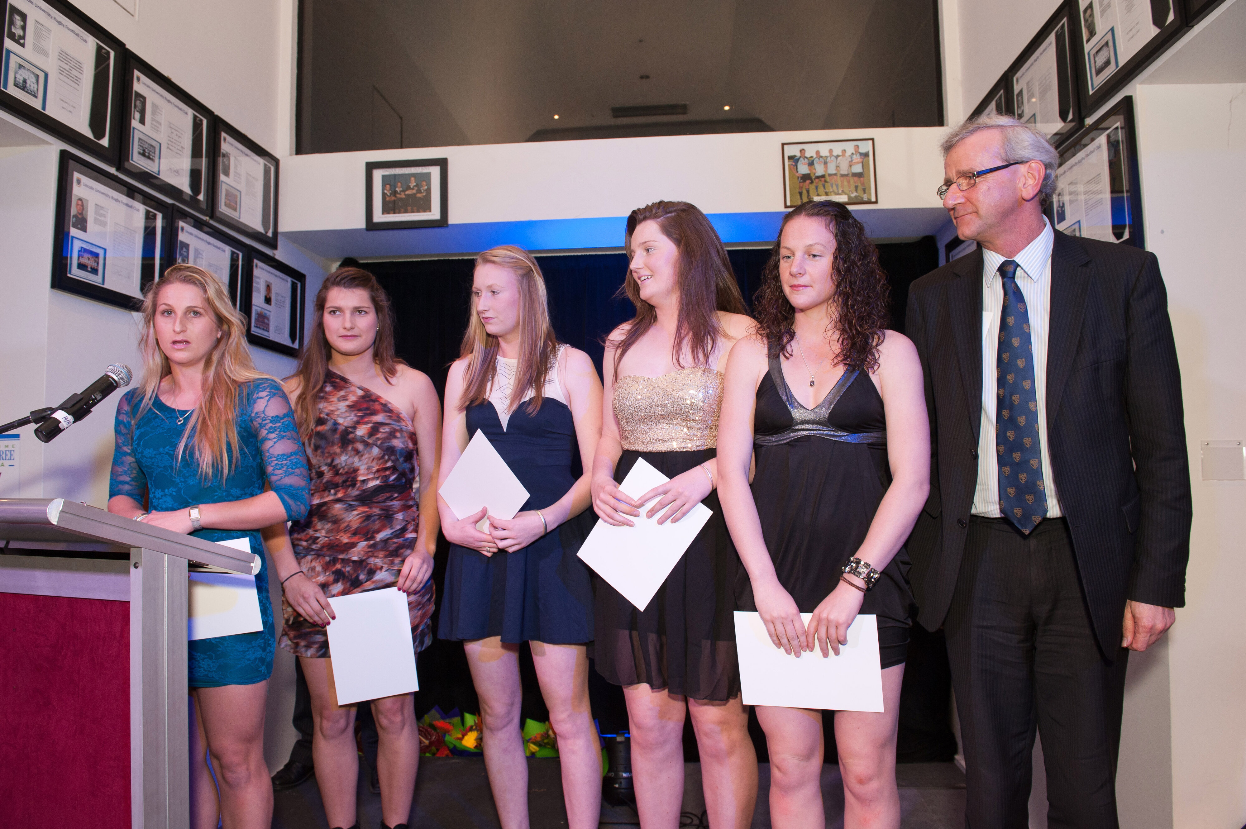2012 Blues, Golds and Greens Award Lincoln University 70