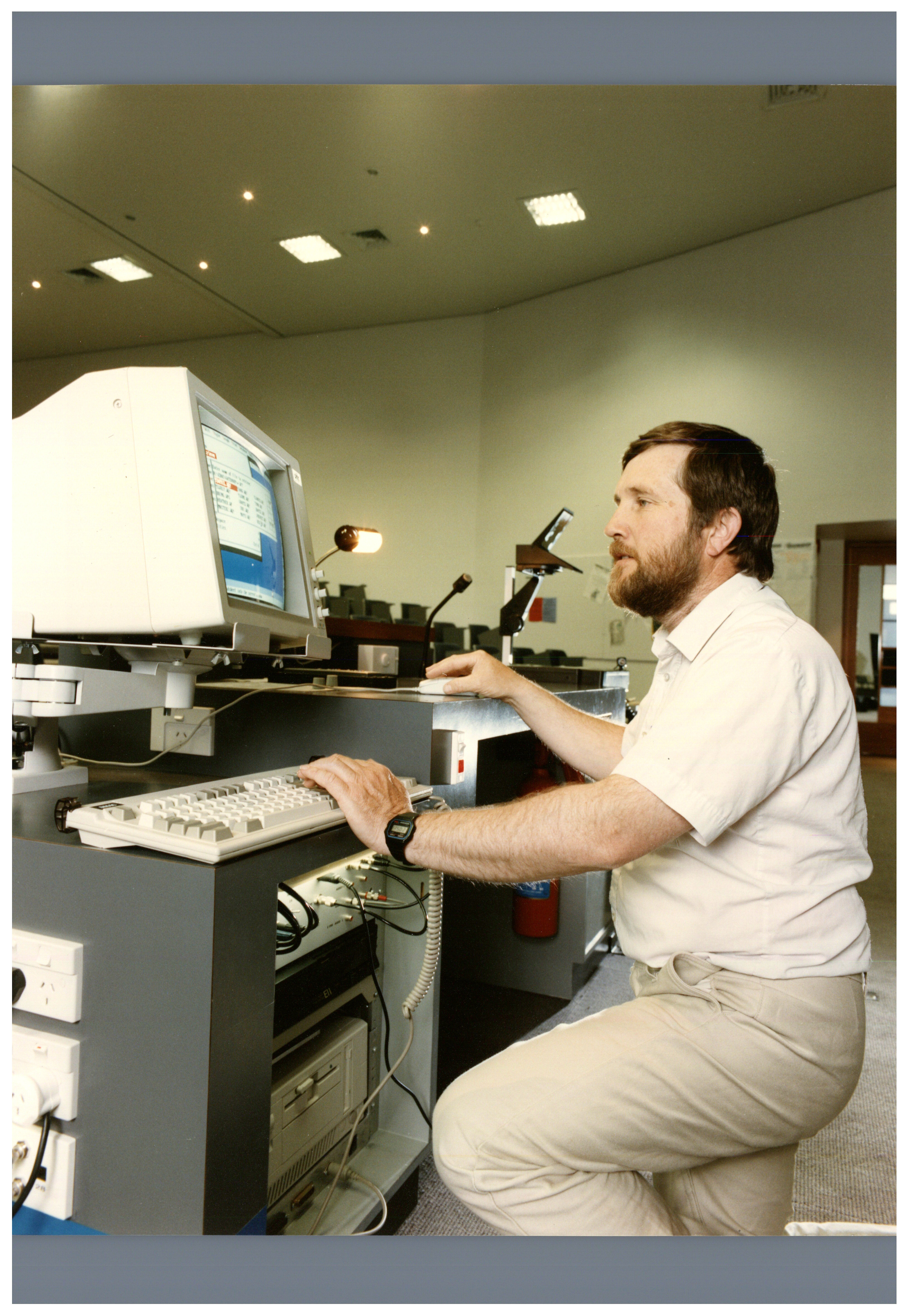 1993 Peter Gatehouse of the Education Centre