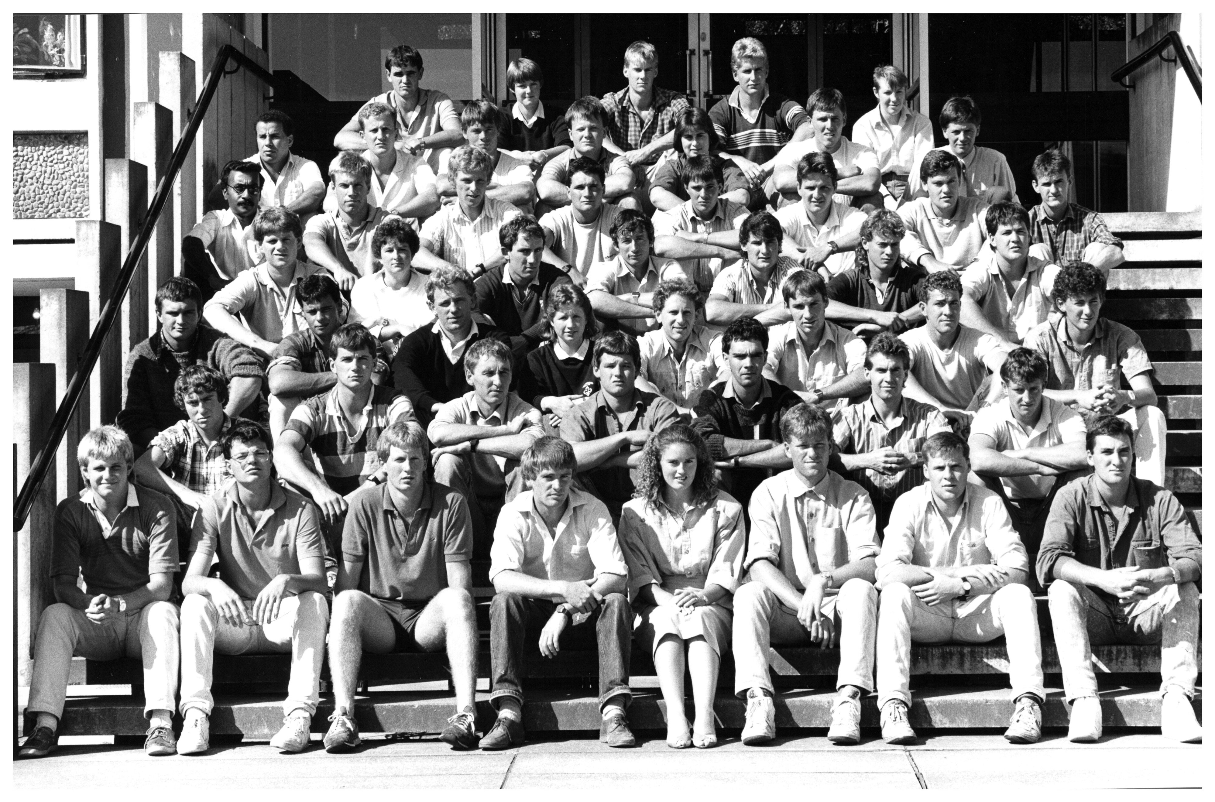 1988 Unknown class photograph