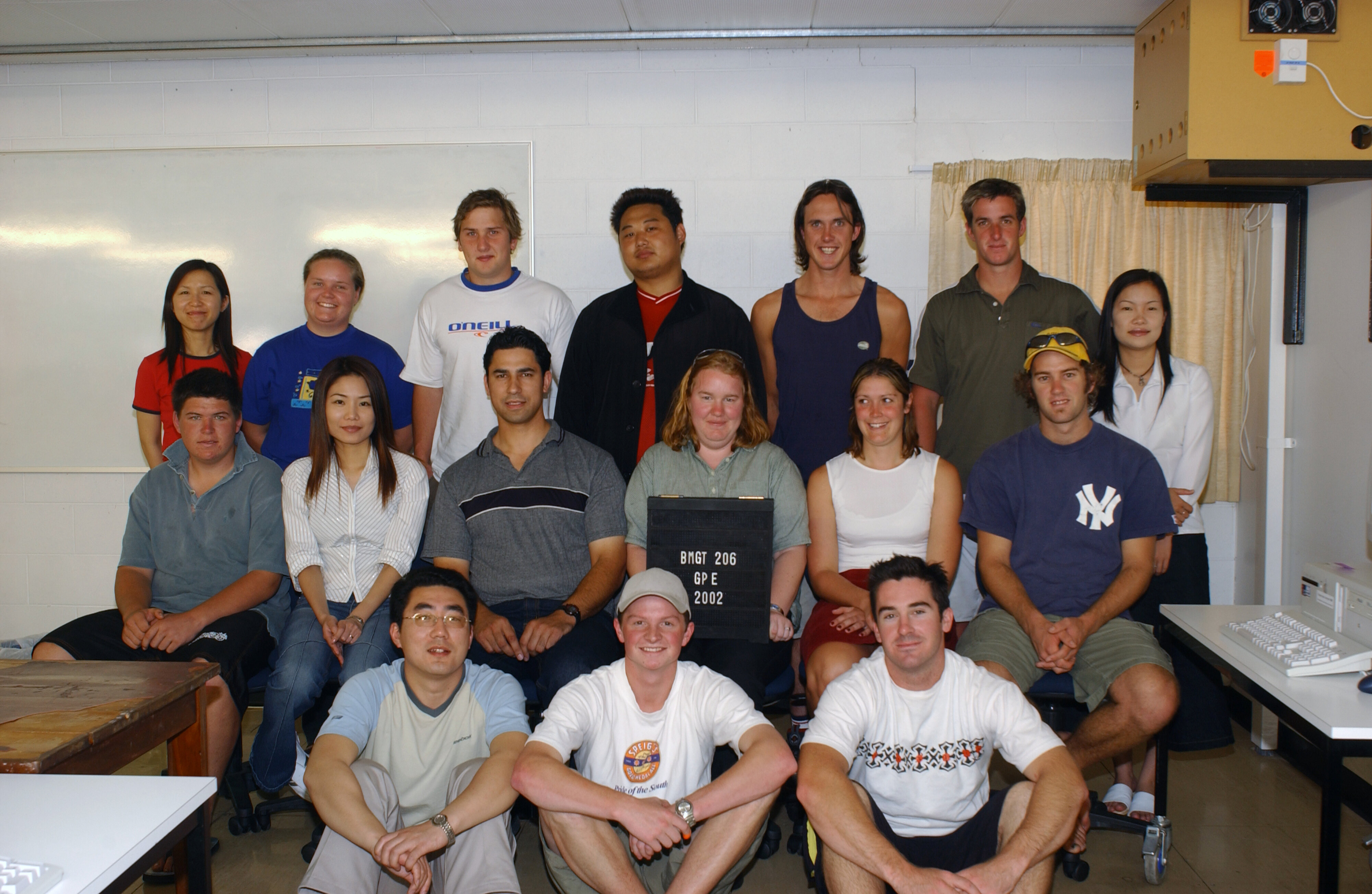 2002 BMGT 206 Group E