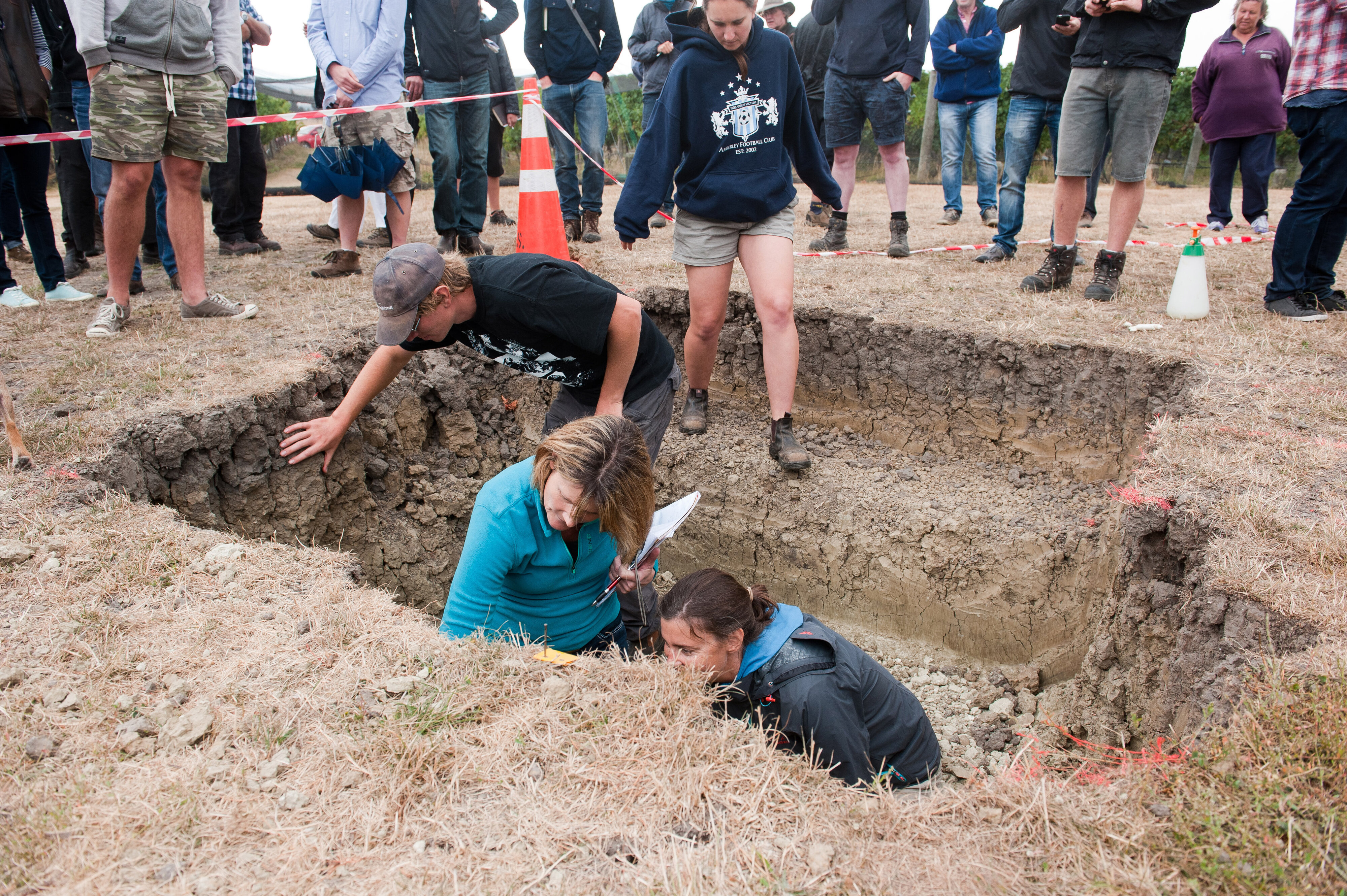 2014 Waipara Winery Soils &amp; Landscapes Field Tour 58