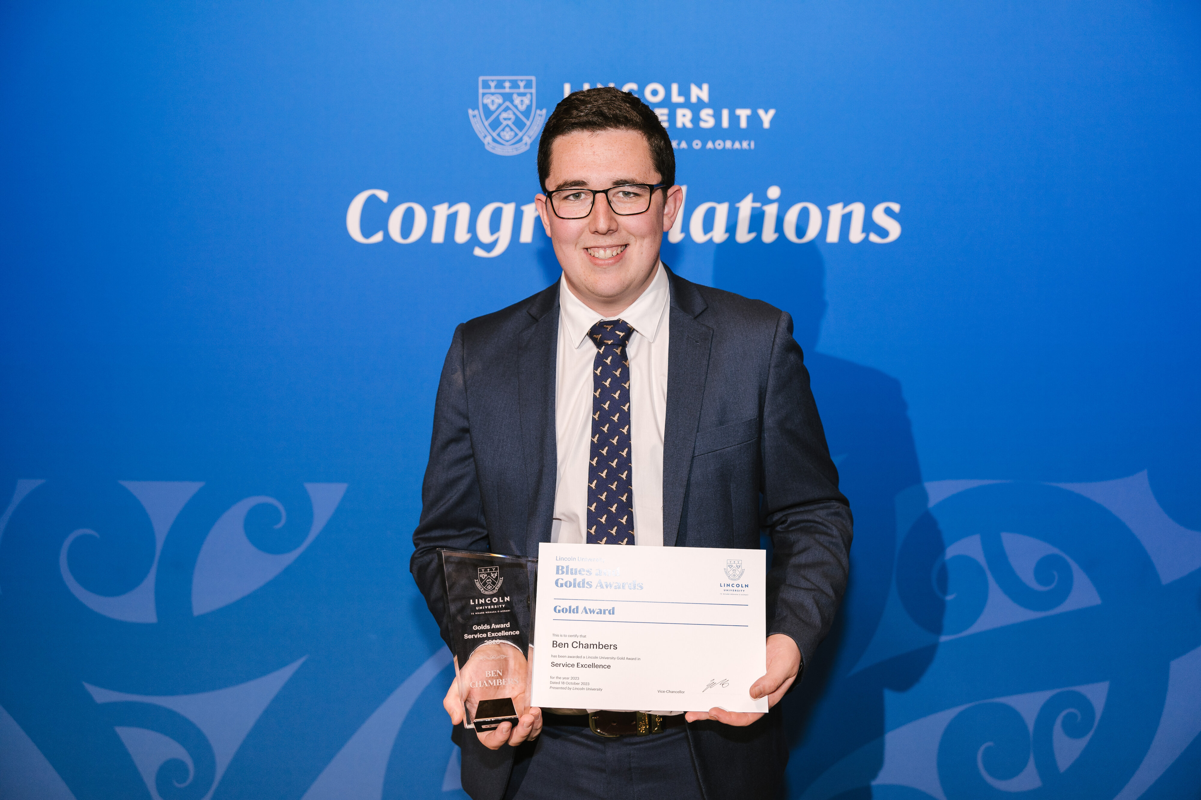 2023 Blues &amp; Golds Award: Ben Chambers