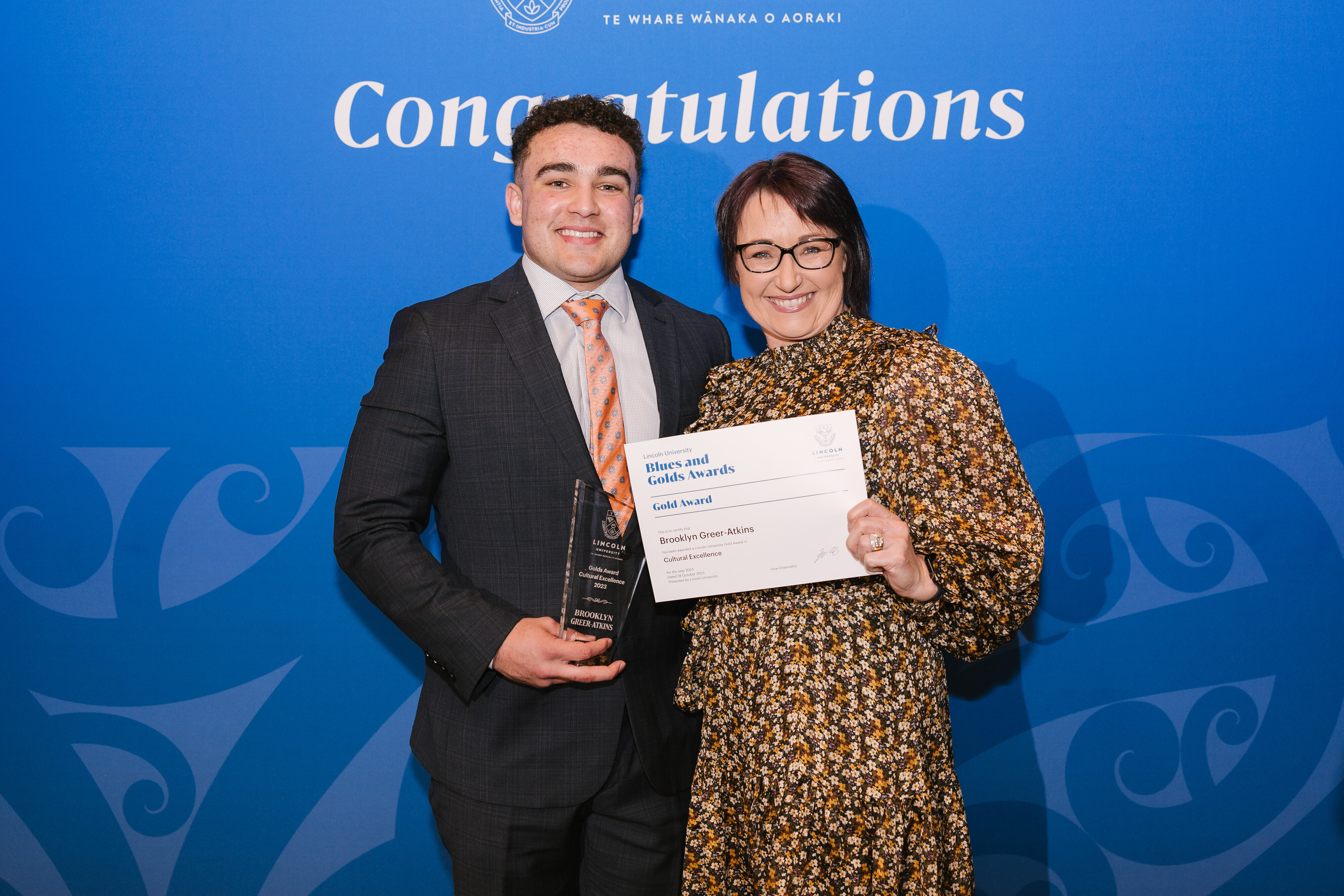 2023 Blues &amp; Golds Award 140