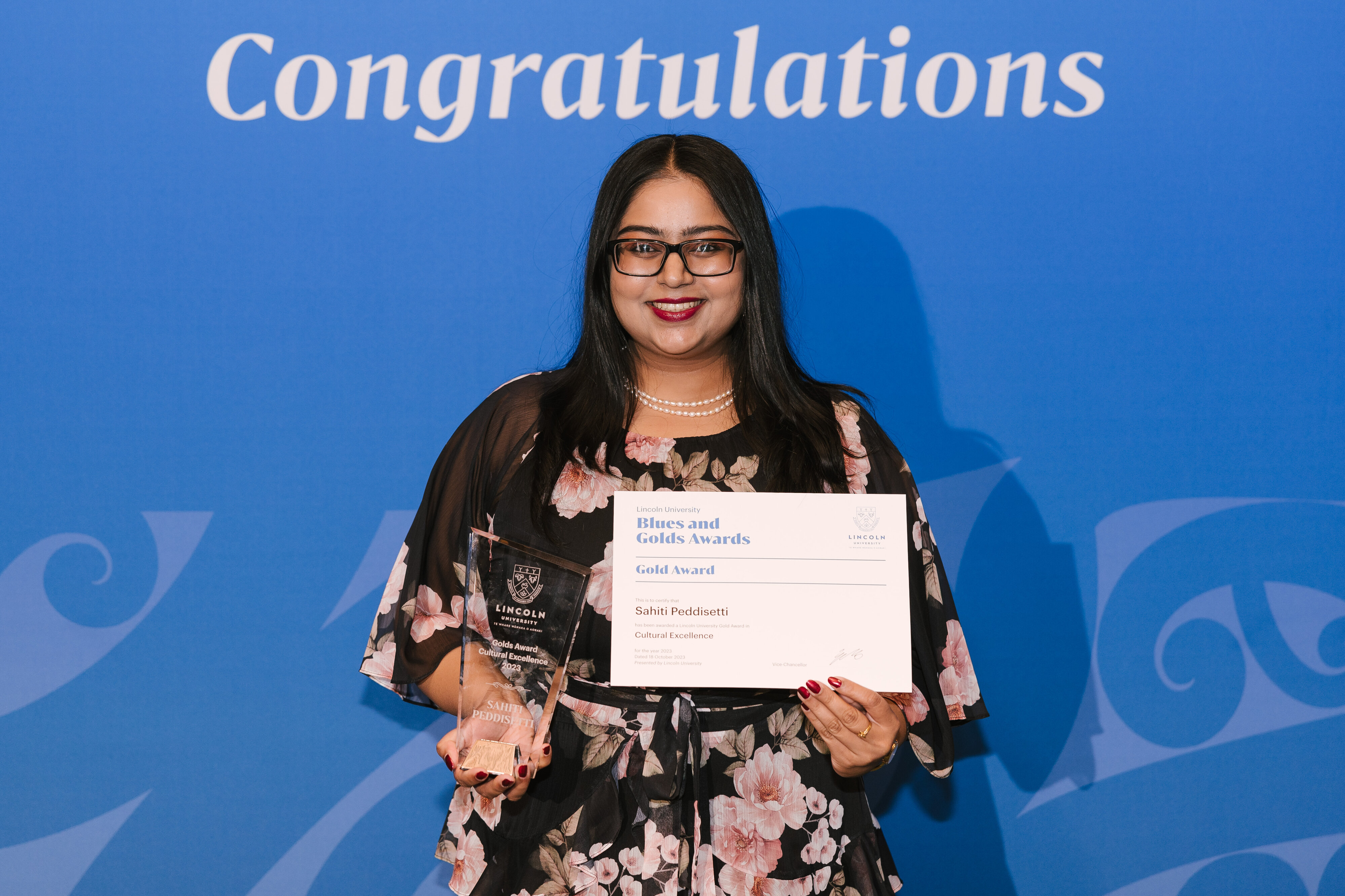 2023 Blues &amp; Golds Award: Sahiti Peddisetti 