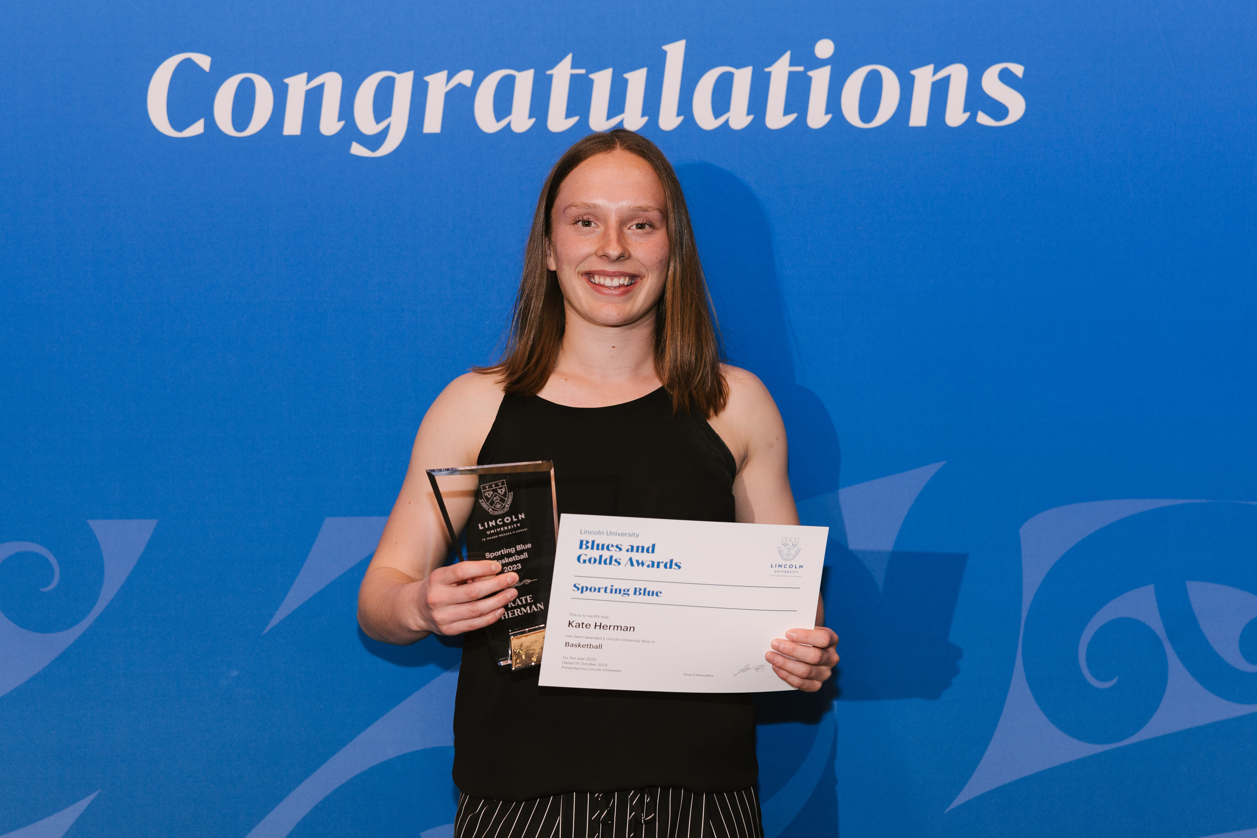 2023 Blues &amp; Golds Award: Kate Herman
