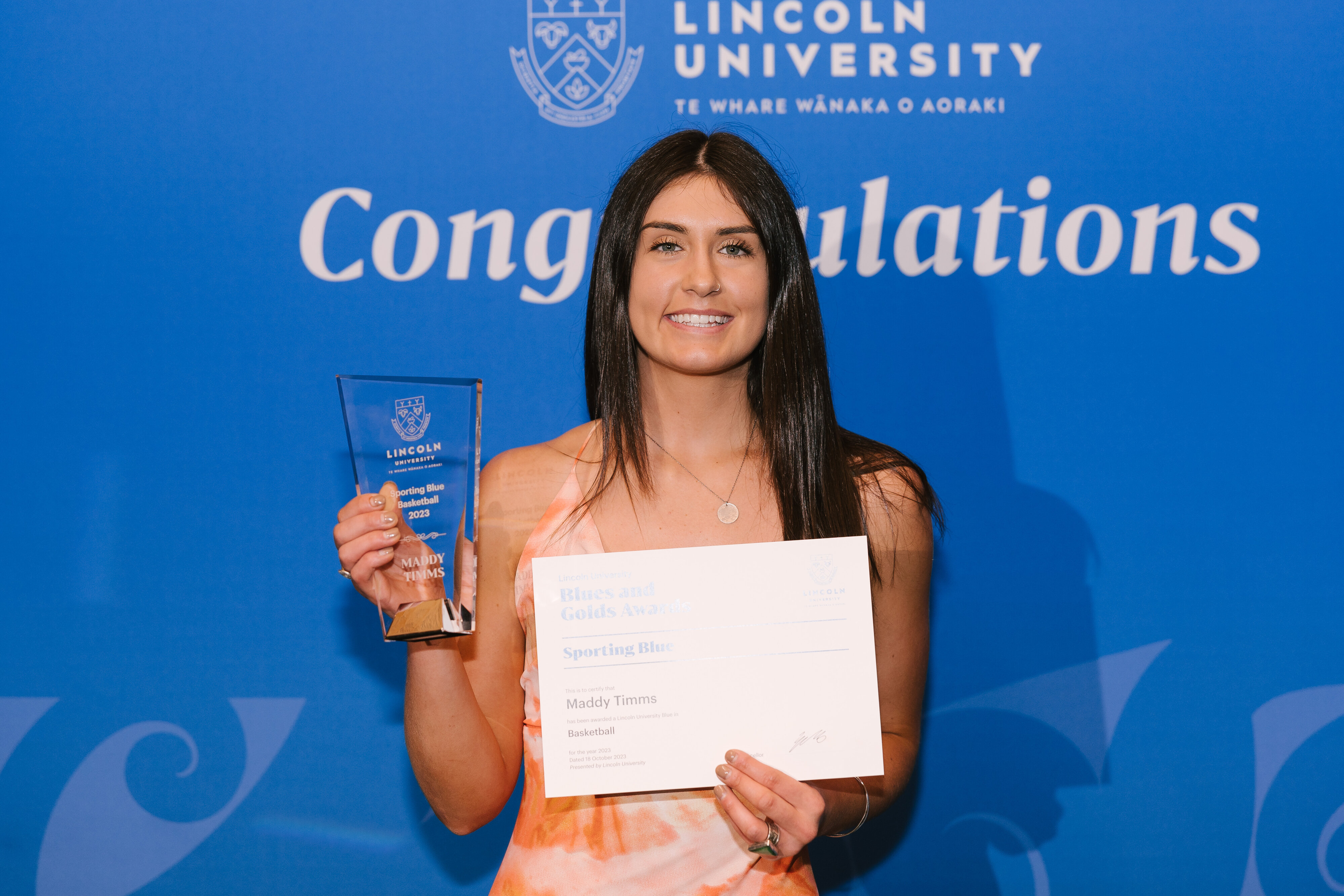 2023 Blues &amp; Golds Award: Maddy Timms