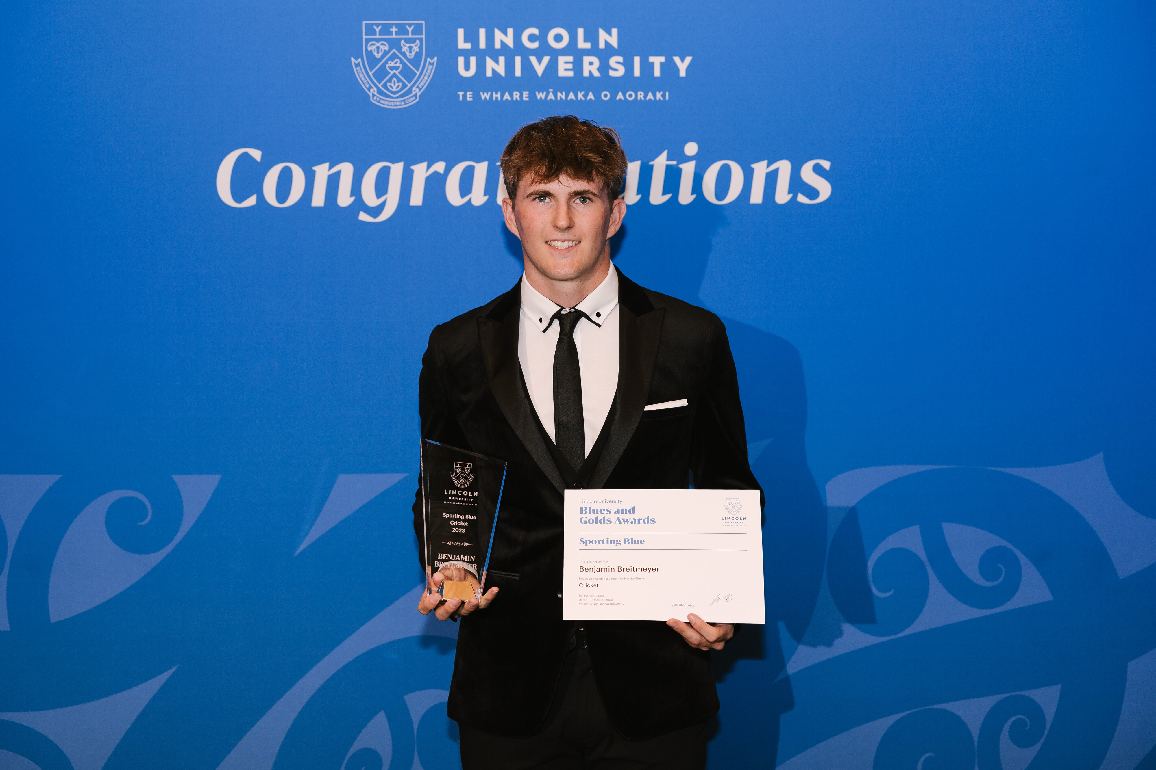 2023 Blues &amp; Golds Award: Benjamin Breitmeyer