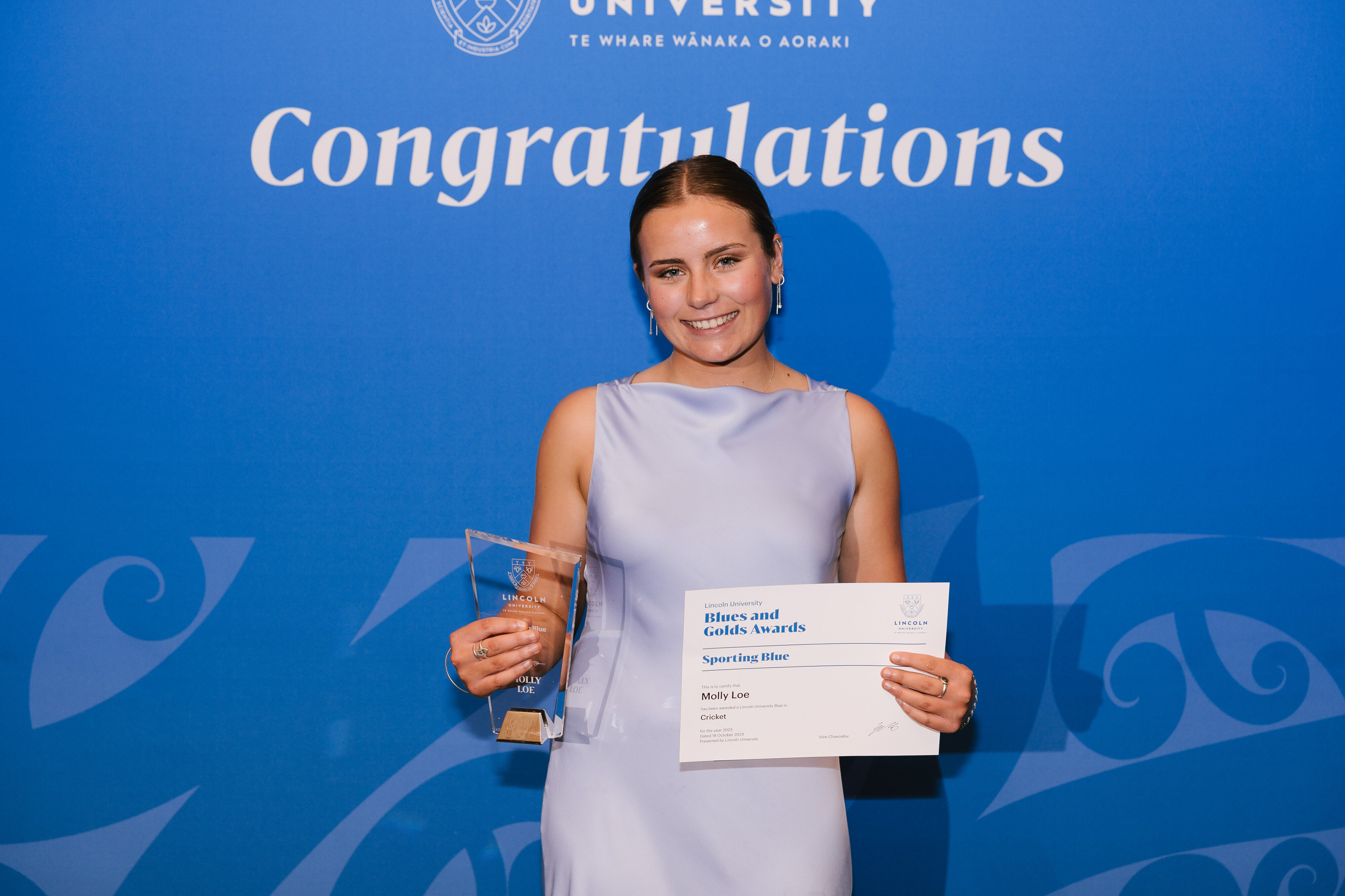 2023 Blues &amp; Golds Award: Molly Loe