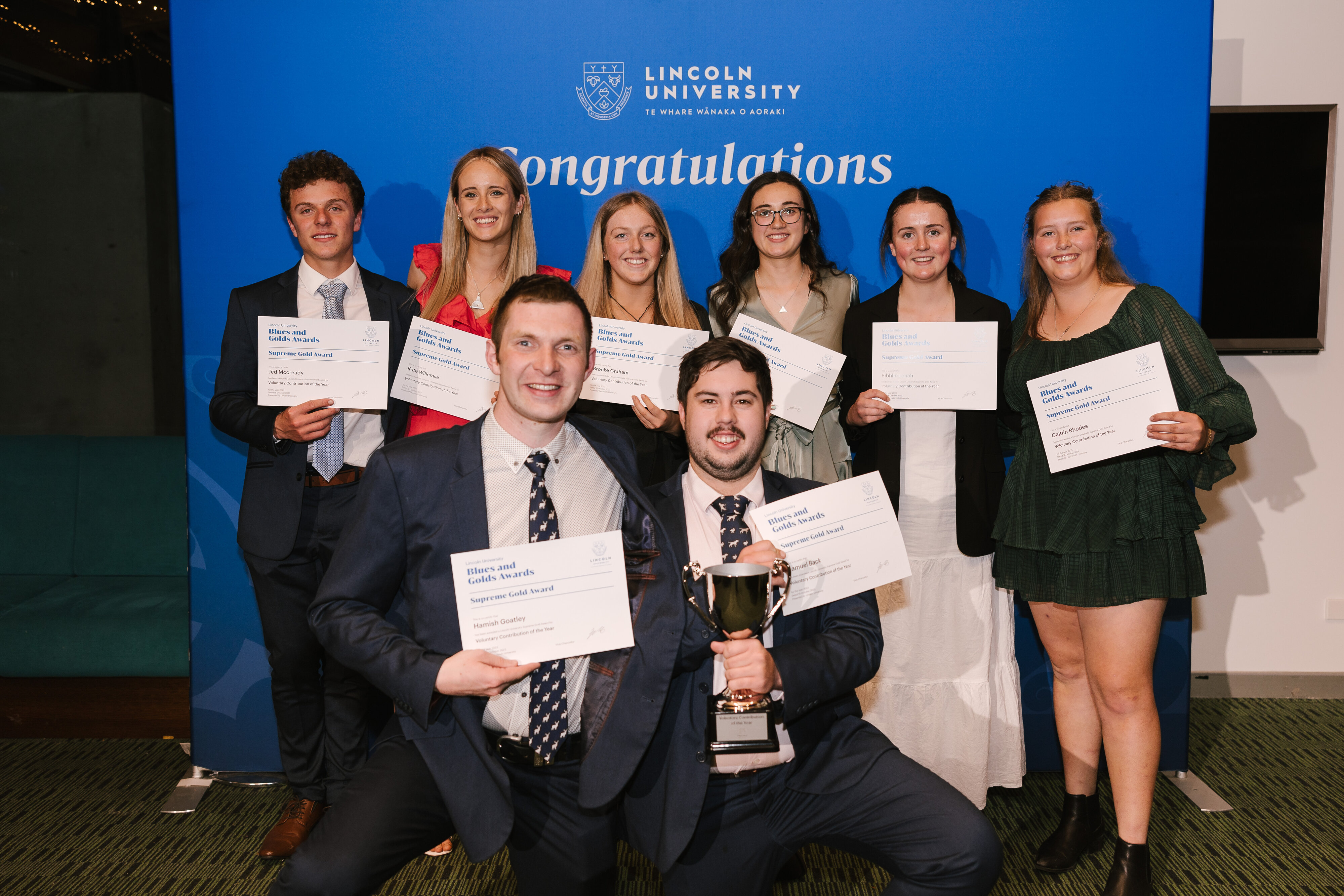 2023 Blues &amp; Golds Award: Handy Landys, Service Excellence