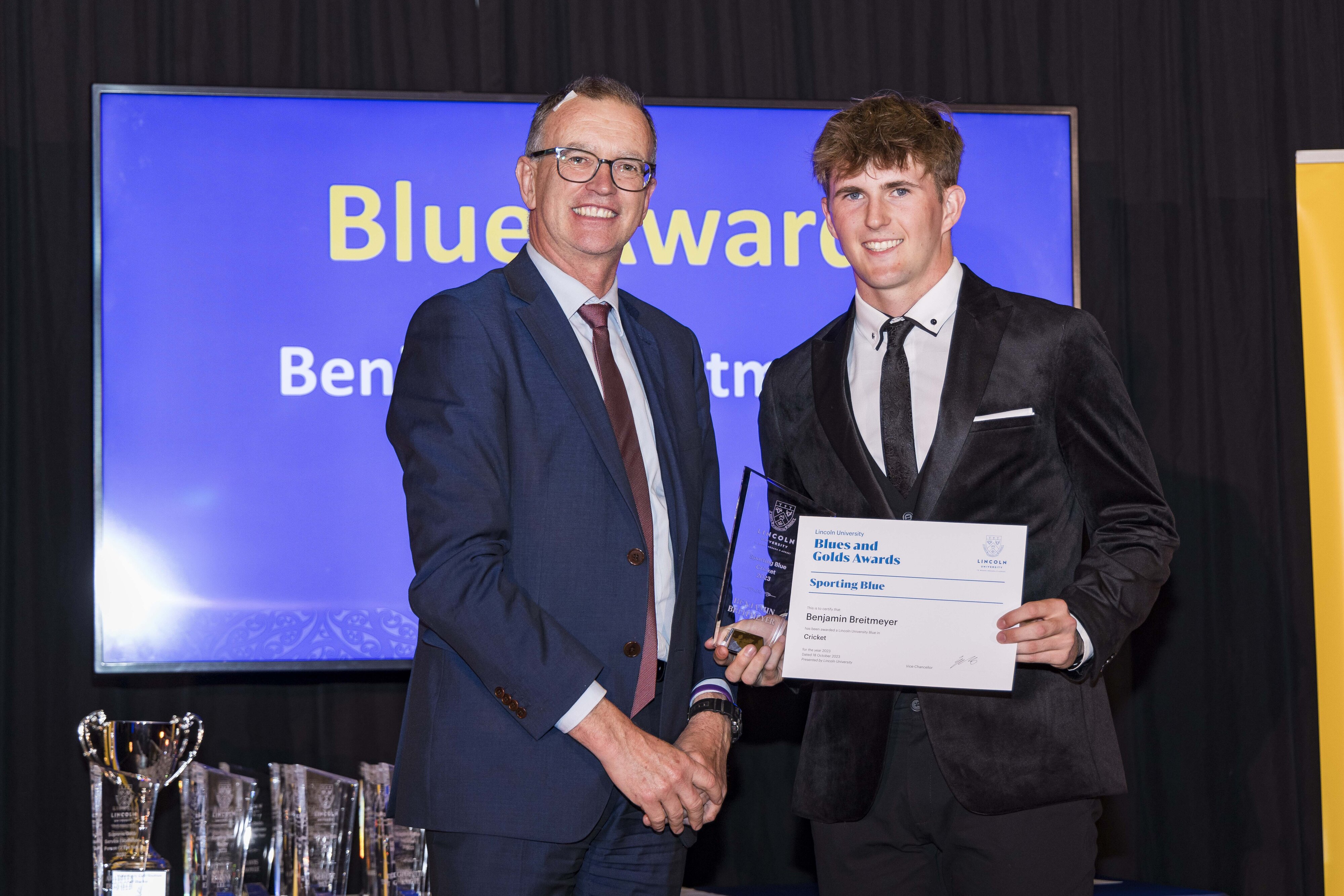 2023 Blues &amp; Golds Award 549