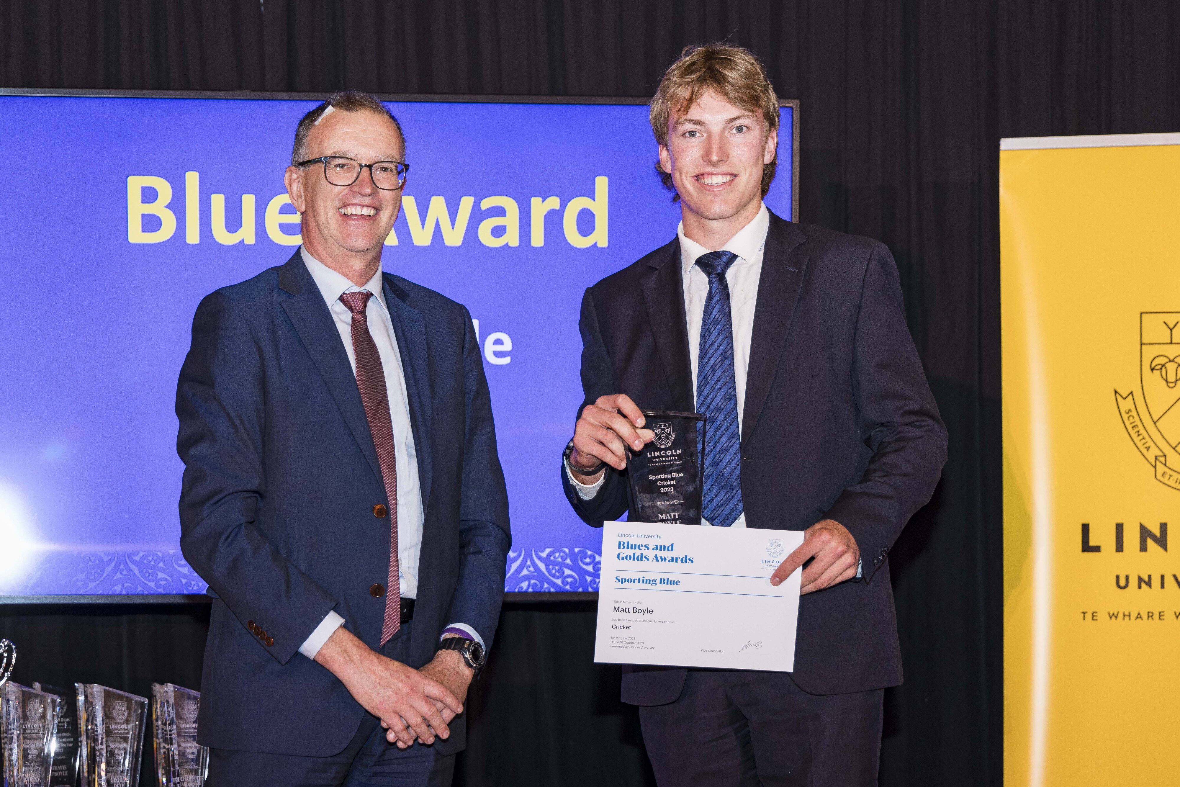 2023 Blues &amp; Golds Award 551