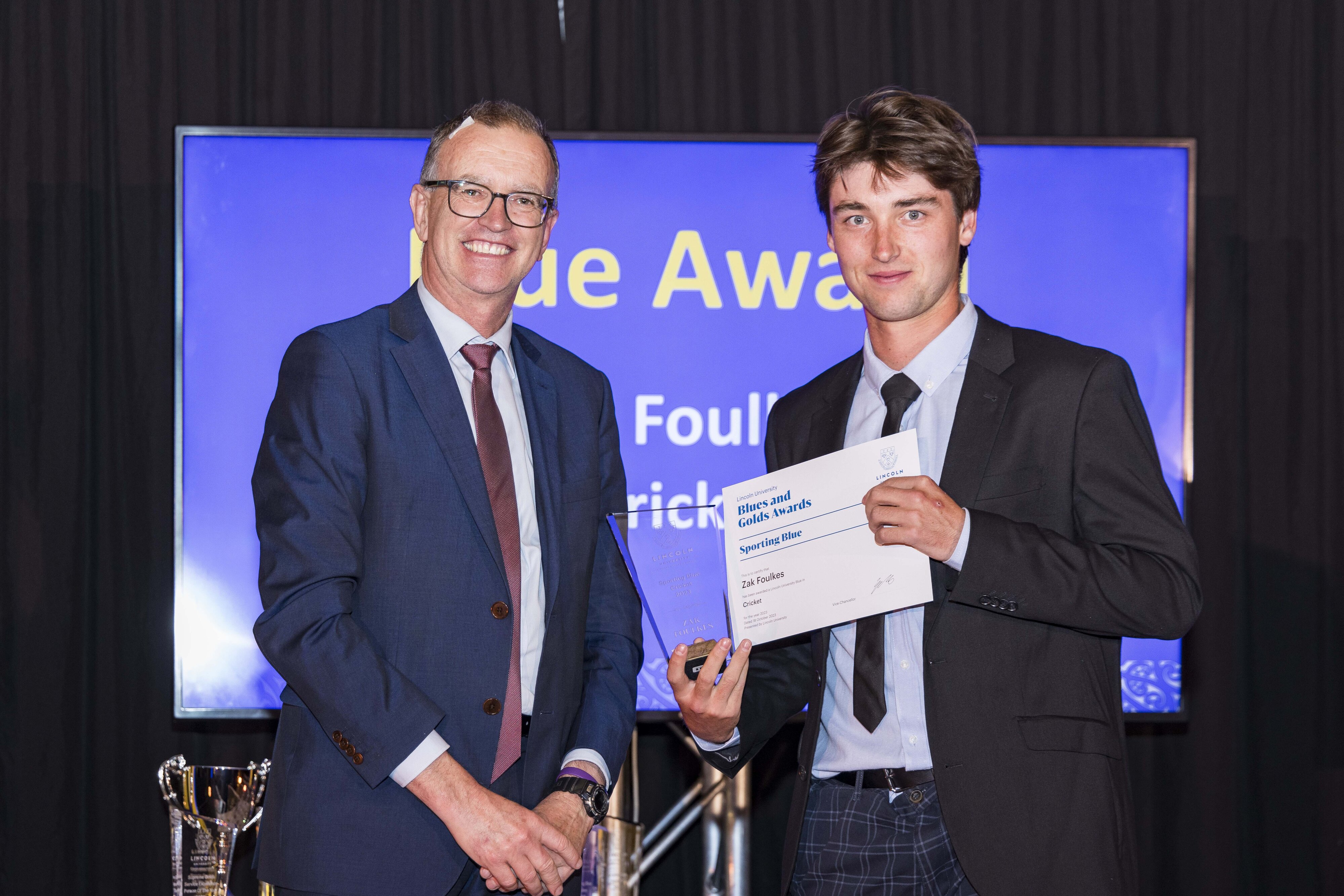 2023 Blues &amp; Golds Award 555