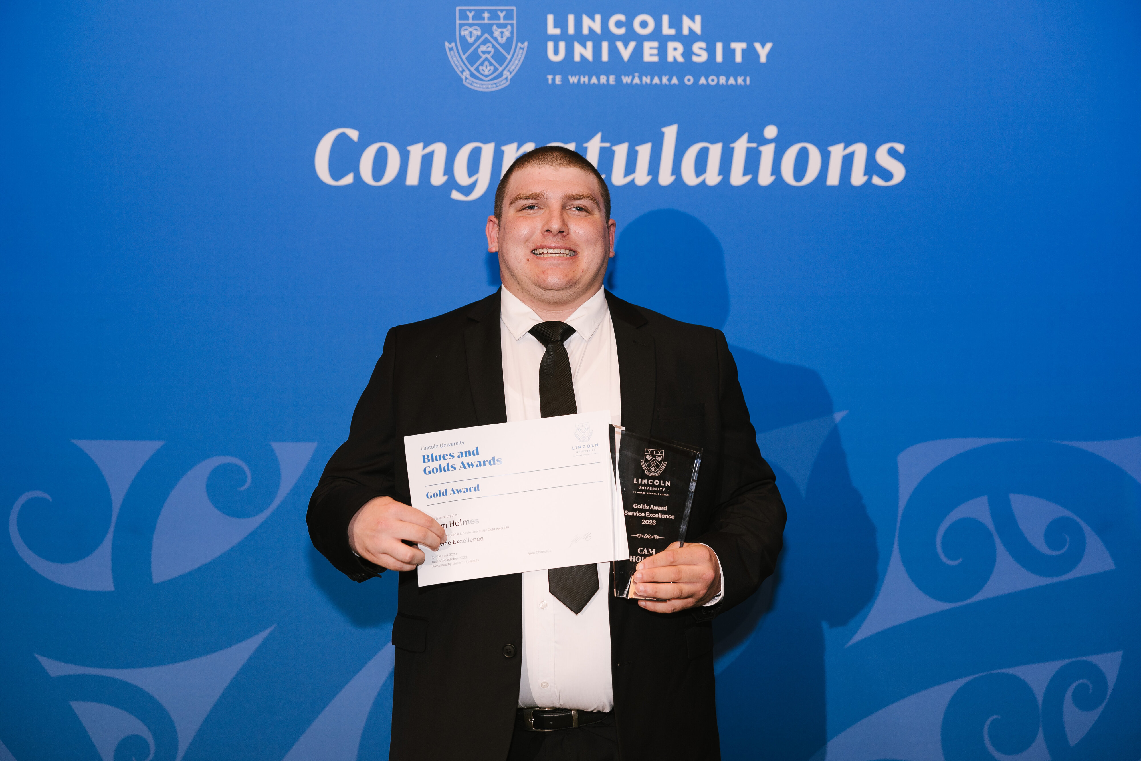 2023 Blues &amp; Golds Award: Cam Holmes