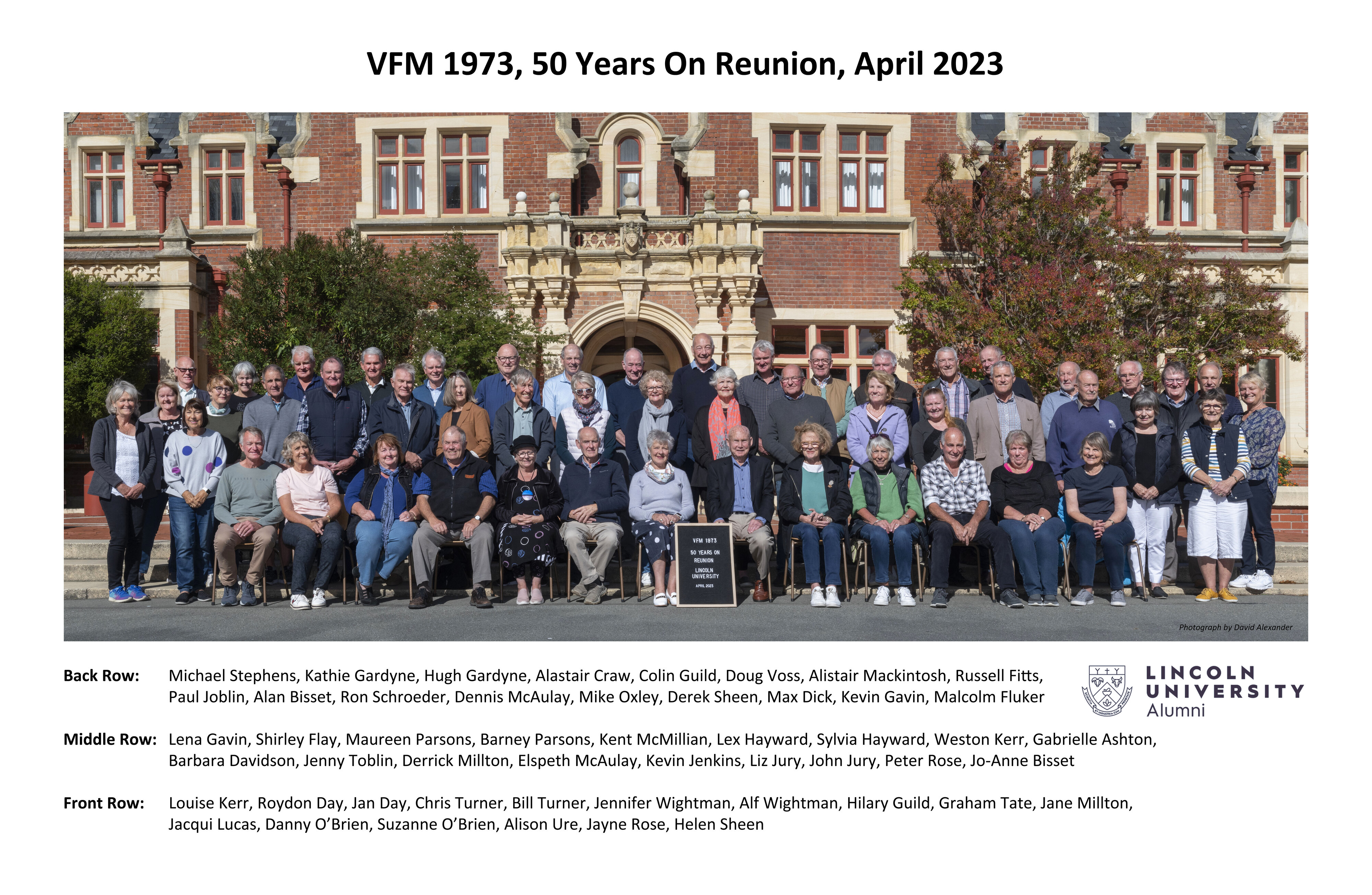 1973 VFM 50th Reunion group photo