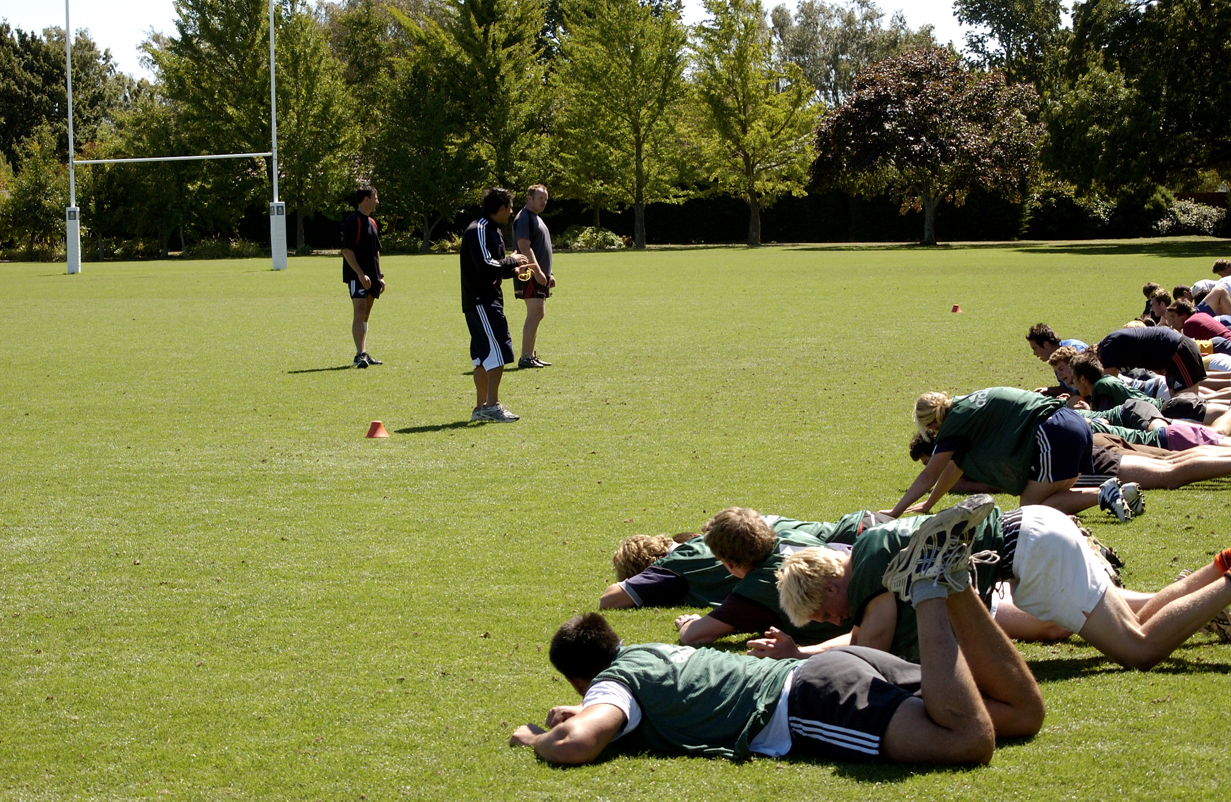 2006 LU Rugby Sports Scholars tranning 30