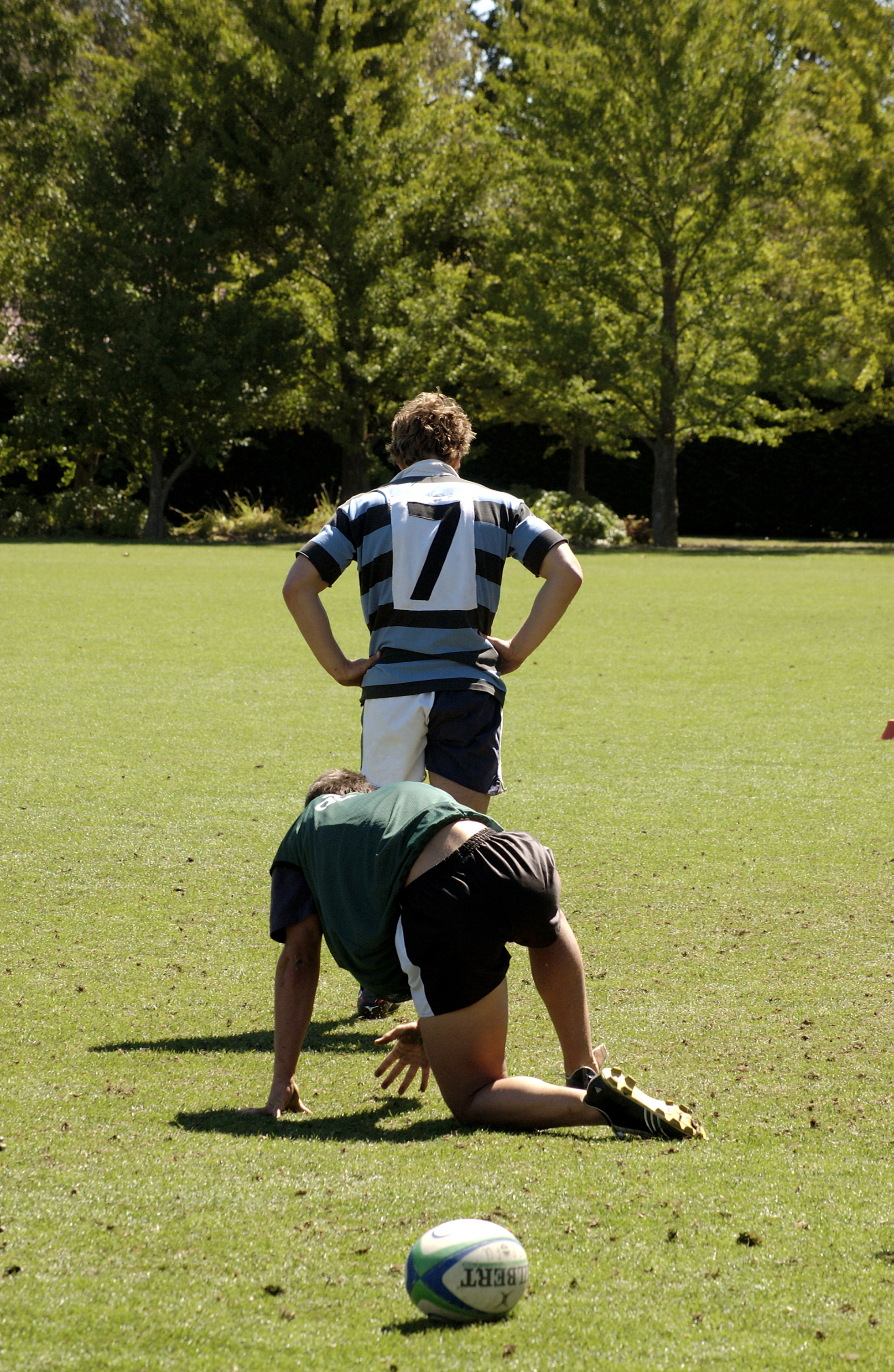 2006 LU Rugby Sports Scholars tranning 31