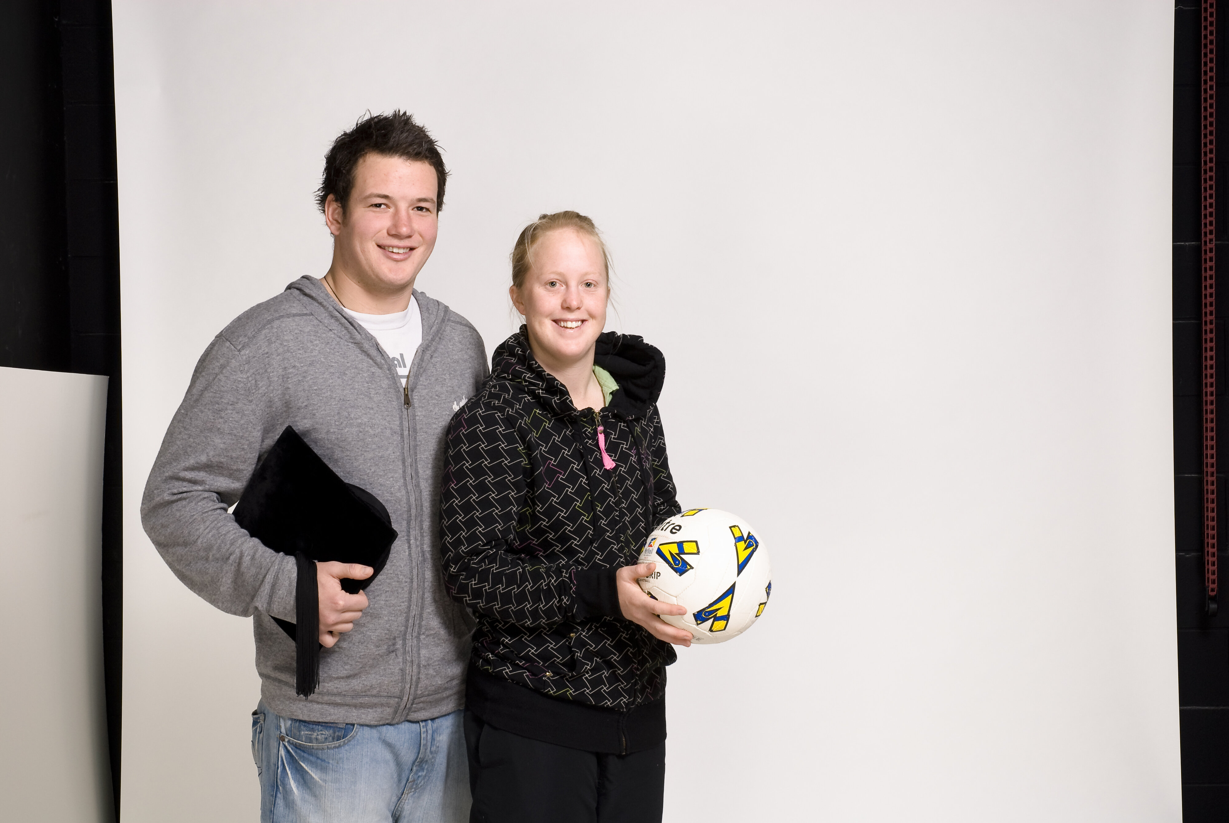 2008-06-24 Kendra Cocksedge and Tim Emery, Rugby Scholars