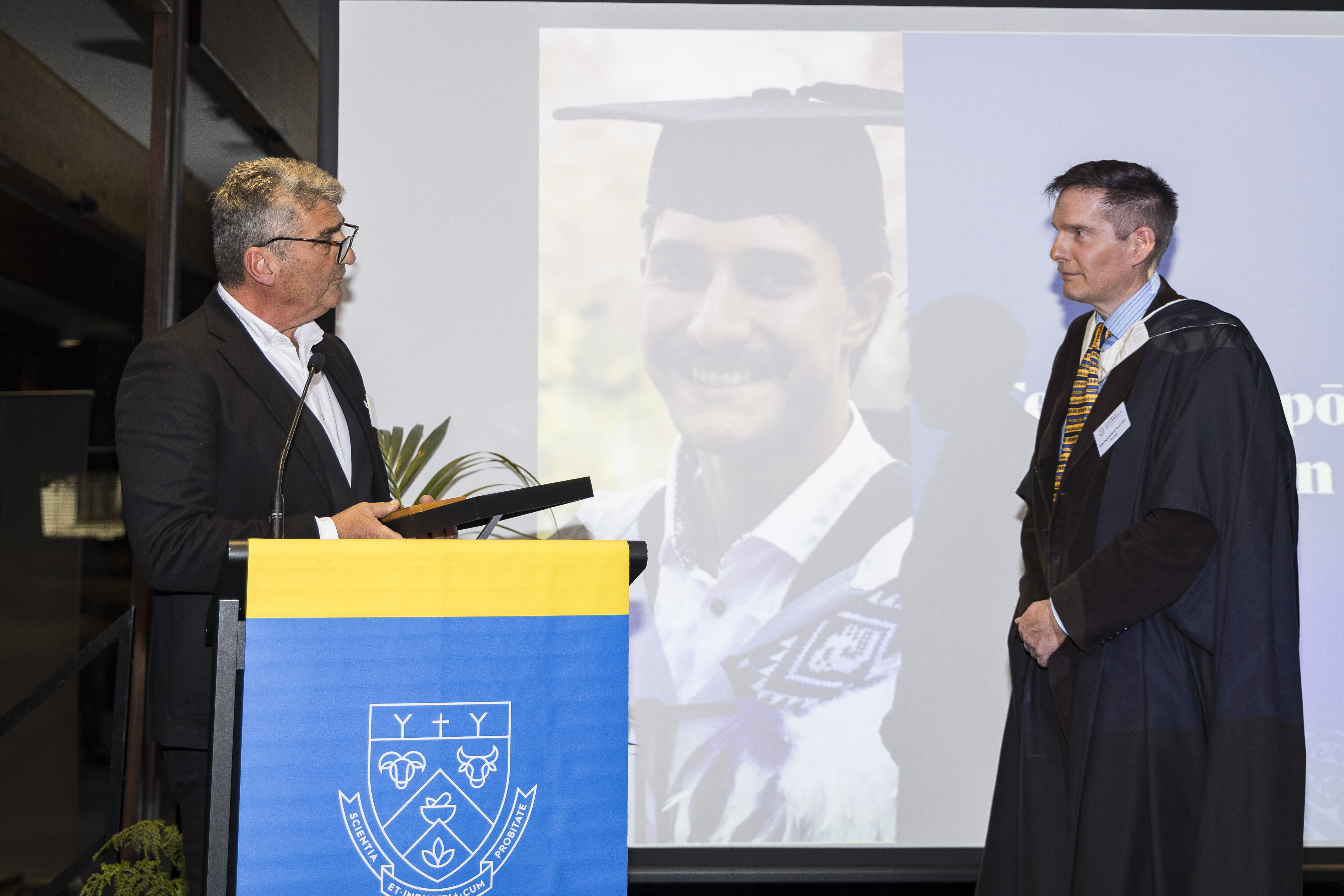 Global Science Award recipient, distinguished professor Phil Hulme, 2024 (06)