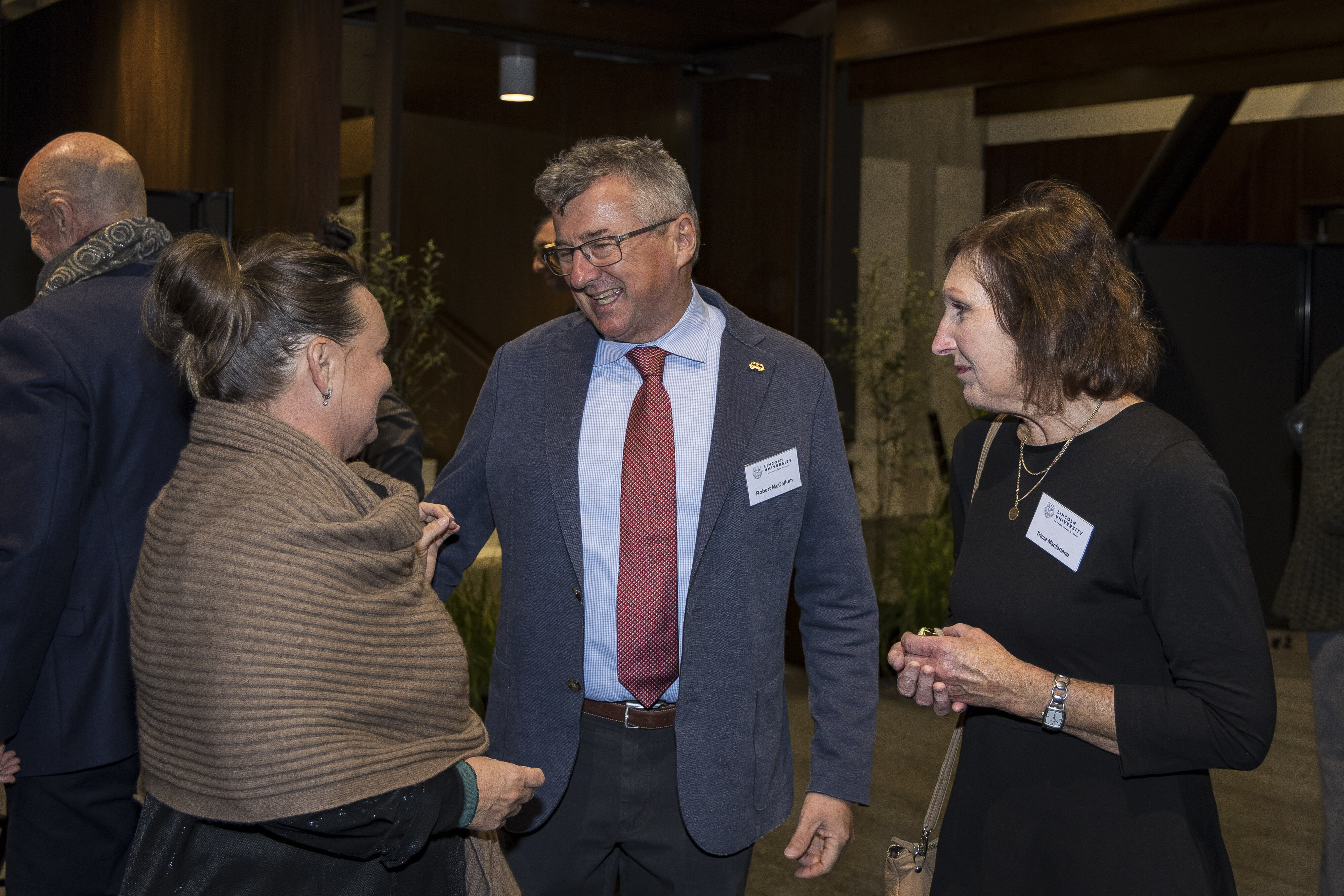 Robert Dougal McCallum, recipient of the Lincoln Alumni International Medal, during the Chancellor's Cocktail Function (02)
