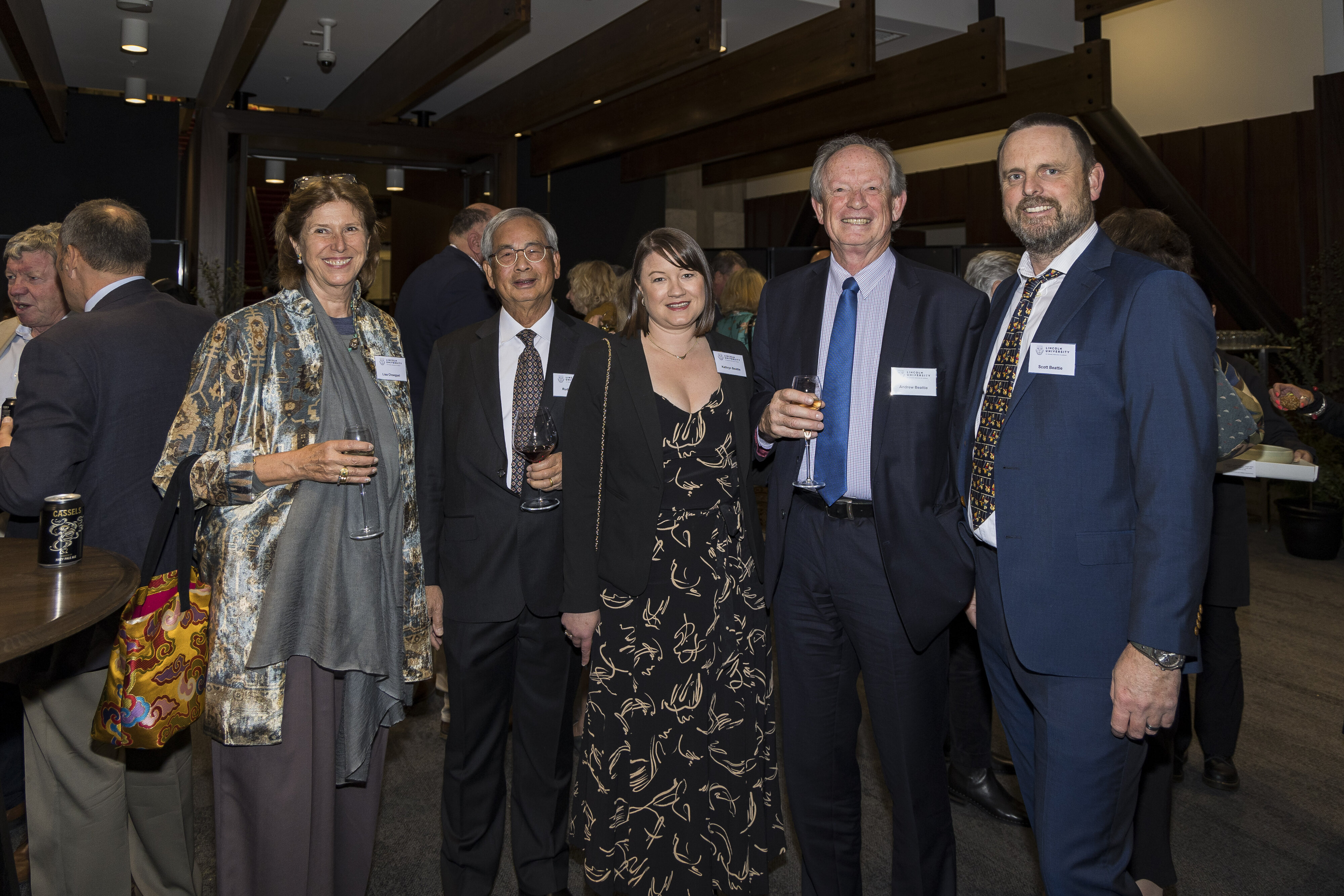 Lisa Choegyal, recipient of the Lincoln University Medal, at the Chancellor's Cocktail Function, 2024 (6)