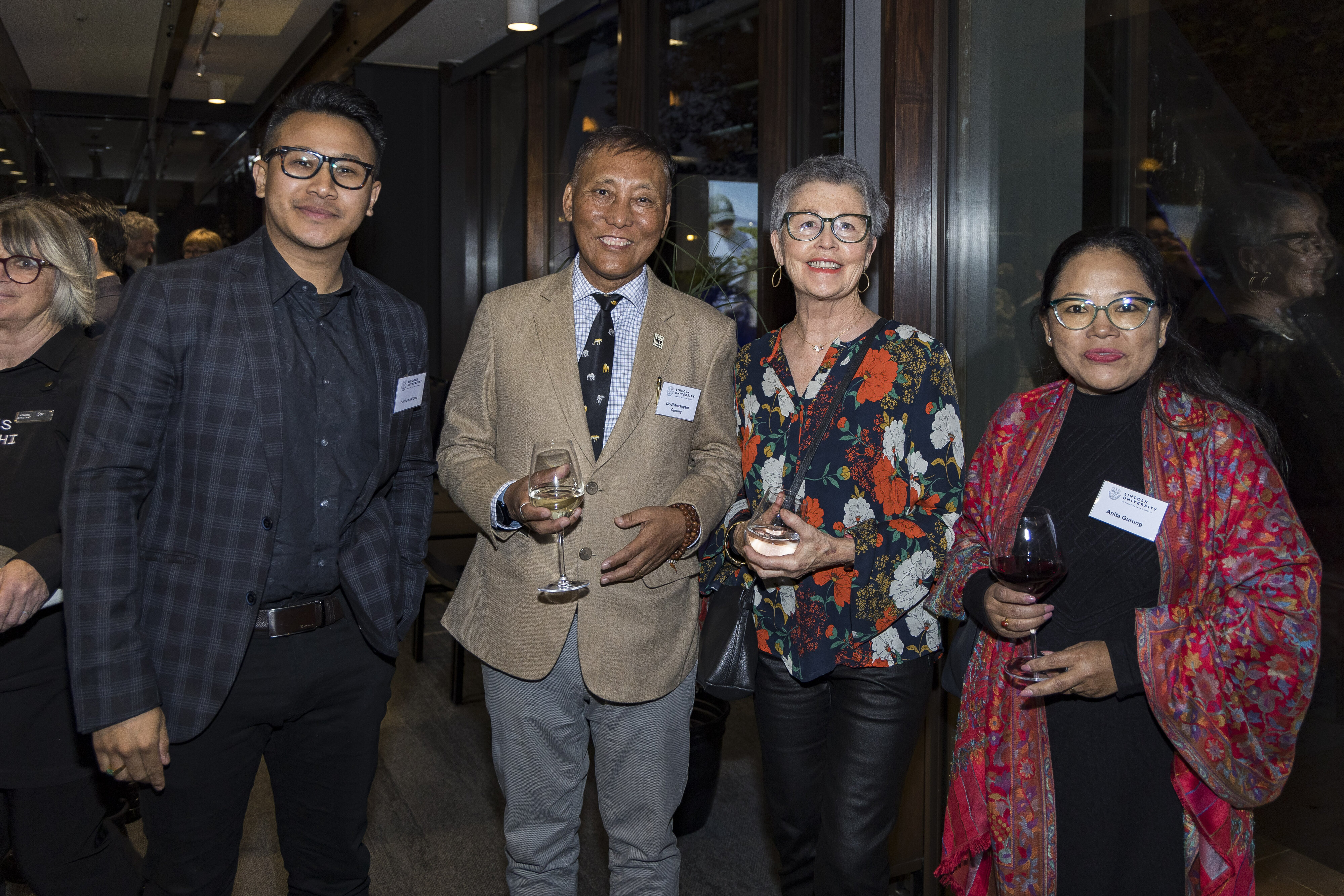 Ghanashyam Gurung at the Chancellor's Cocktail Function, 2024 (1)