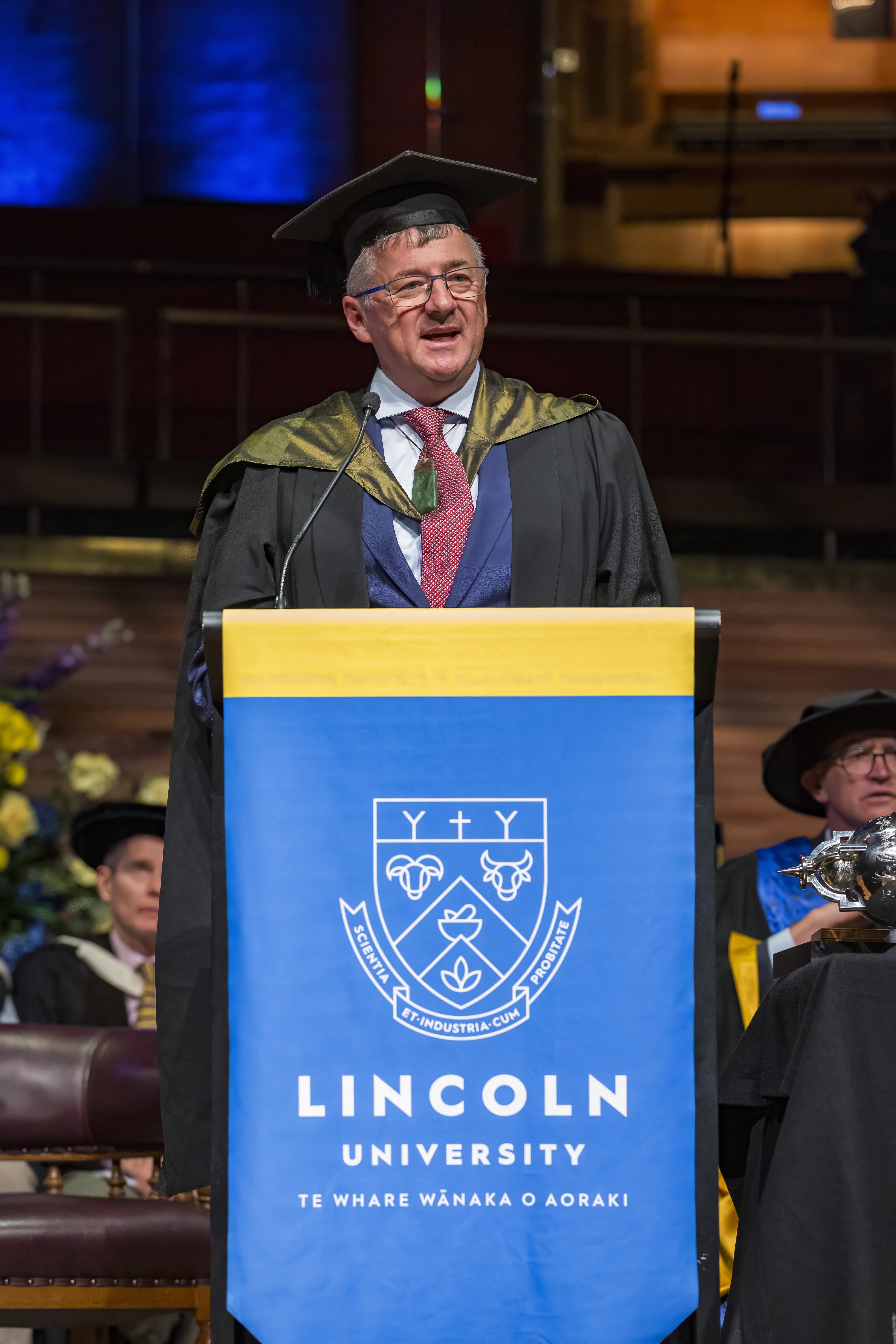 Robert Dougal McCallum, recipient of the Lincoln Alumni International Medal, 2024 (09)