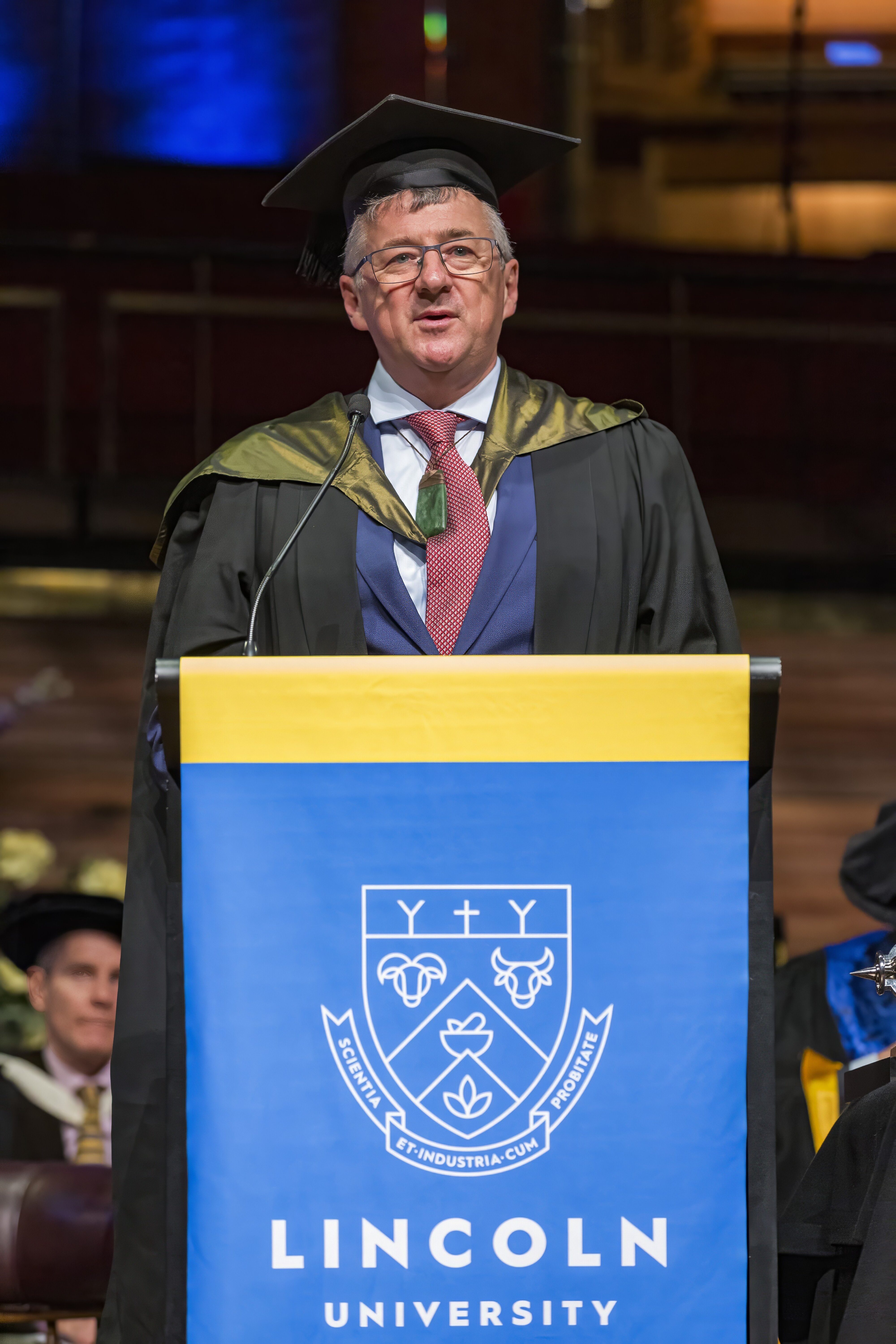 Robert Dougal McCallum, recipient of the Lincoln Alumni International Medal, 2024 (08)