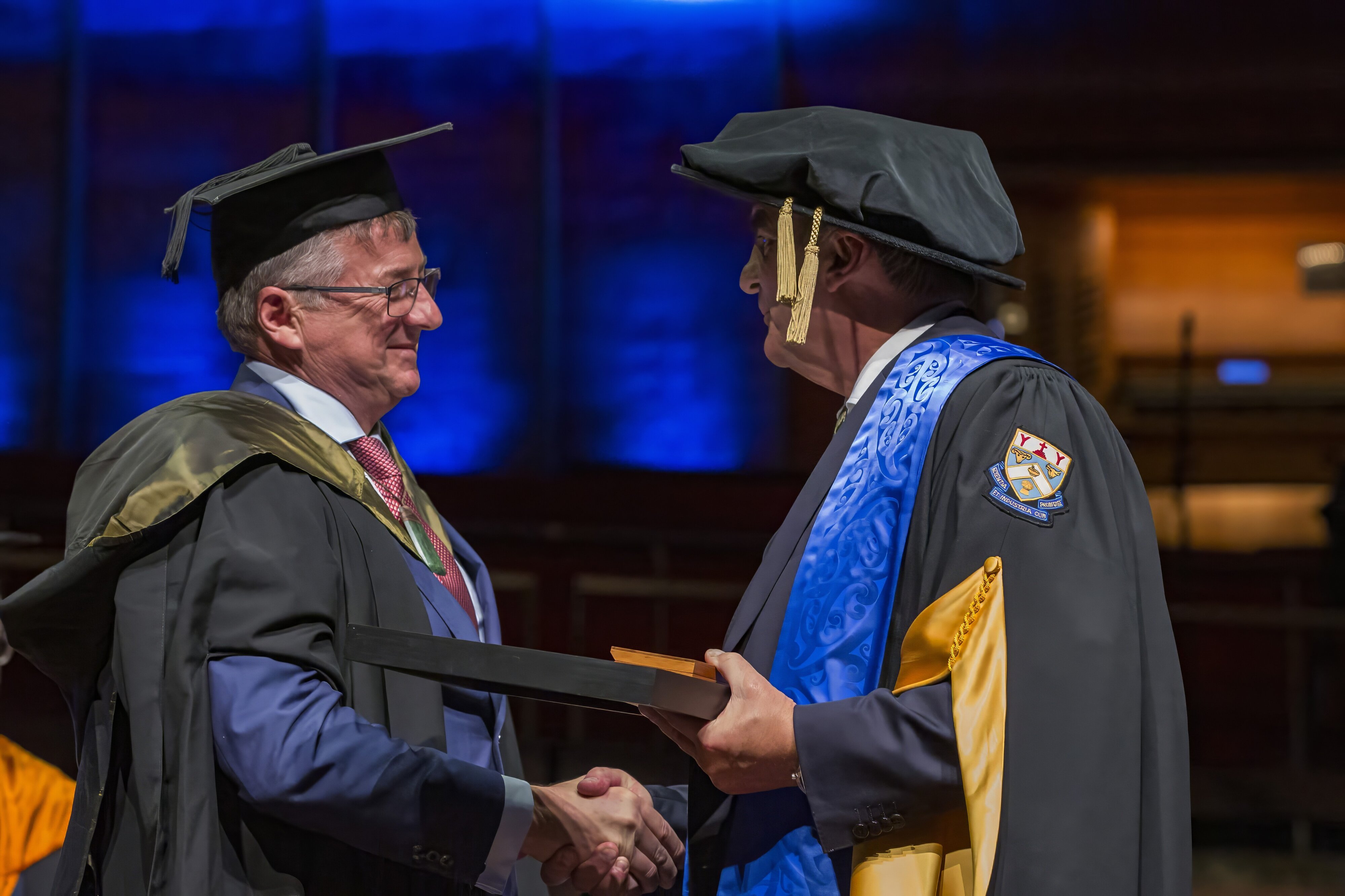 Robert Dougal McCallum, recipient of the Lincoln Alumni International Medal, 2024 (05)