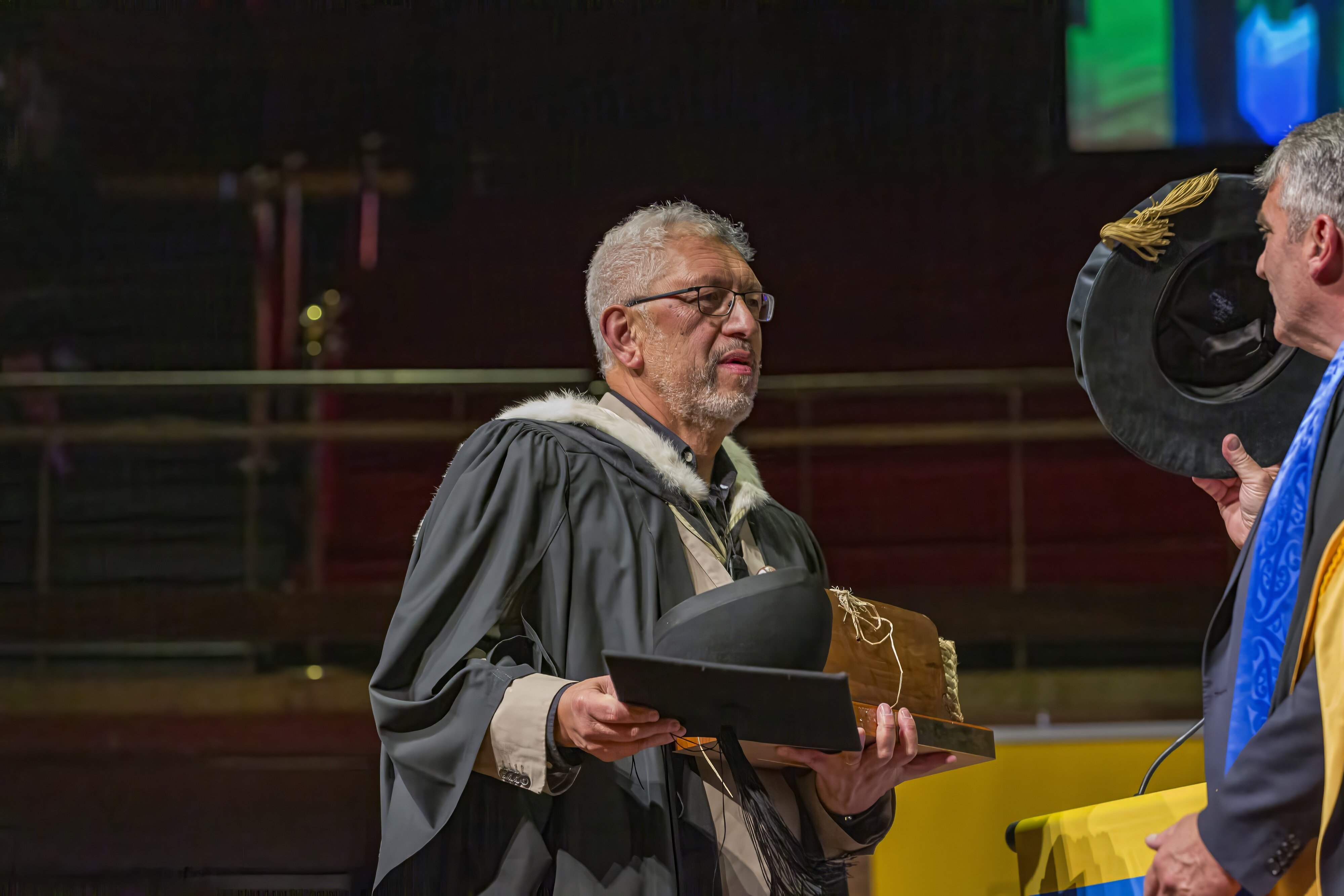 Professor Hirini Paerangi Matunga, winner of the Ngāti Moki Trophy for Māori Leadership, 2024 (08)