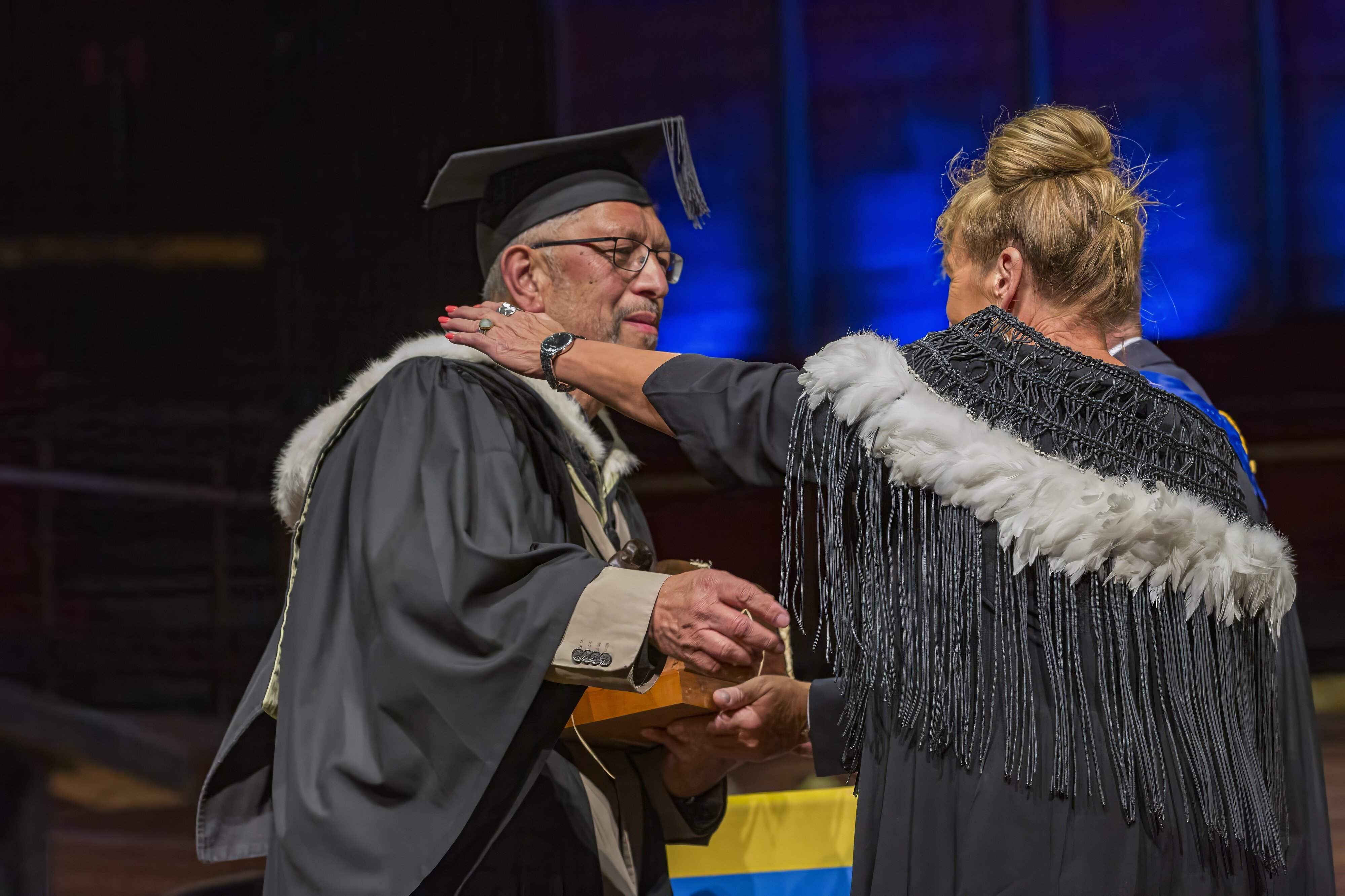 Professor Hirini Paerangi Matunga, winner of the Ngāti Moki Trophy for Māori Leadership, 2024 (06)