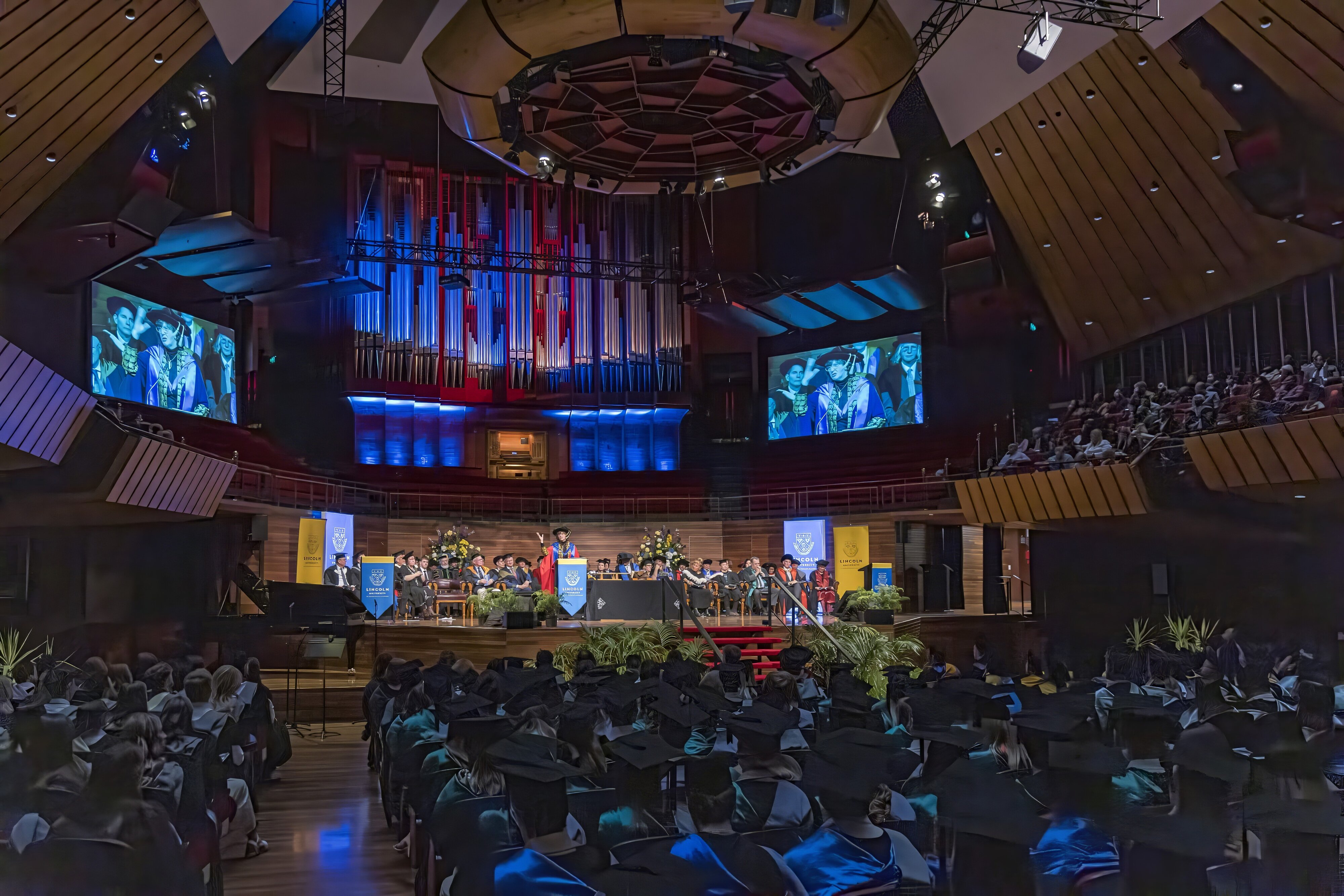 At the graduation ceremony, Deborah Kennedy Gilberston 11