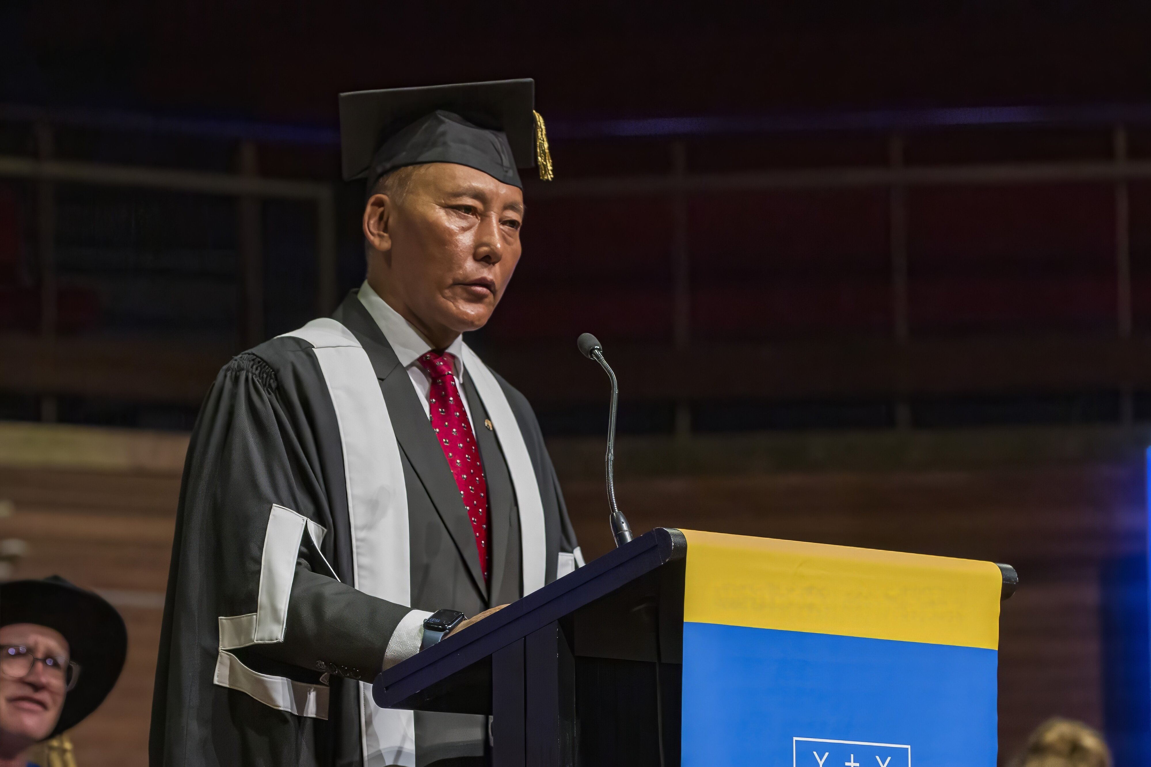 Dr. Ghanashyam Gurung, recipient of the Lincoln Alumni International Medal, 2024 (04)