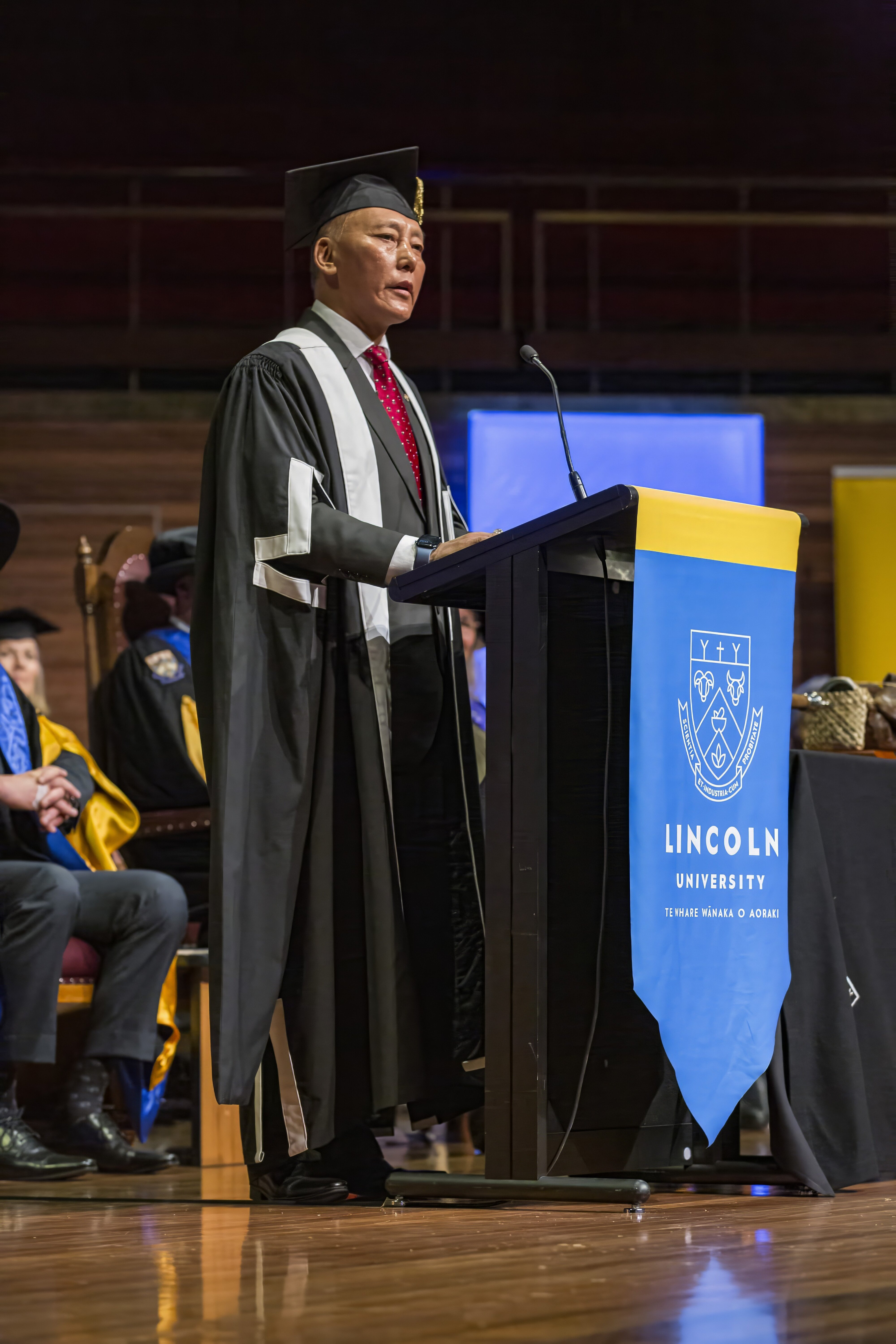 Dr. Ghanashyam Gurung, recipient of the Lincoln Alumni International Medal, 2024 (05)
