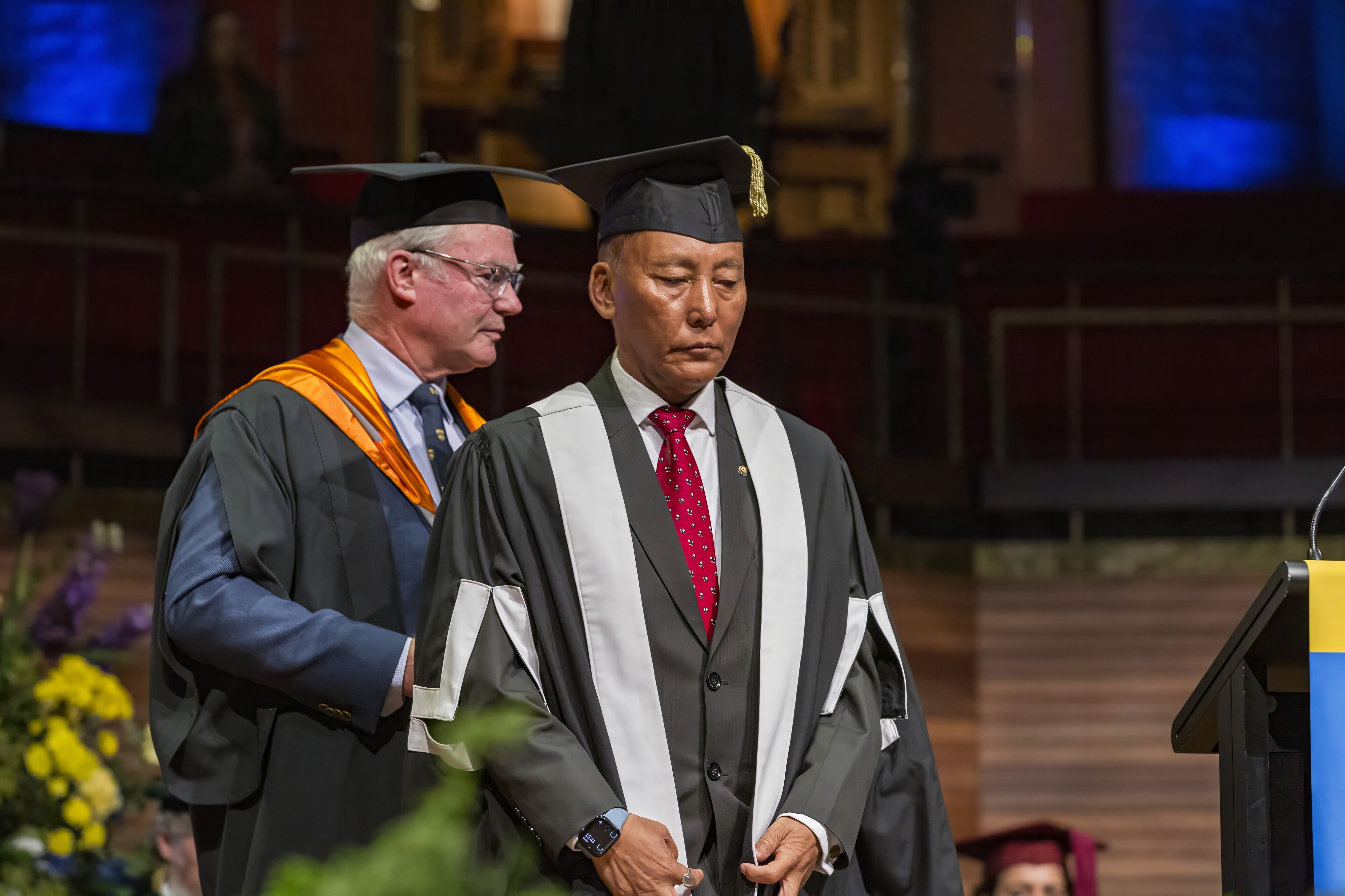 Dr. Ghanashyam Gurung, recipient of the Lincoln Alumni International Medal, 2024 (02)