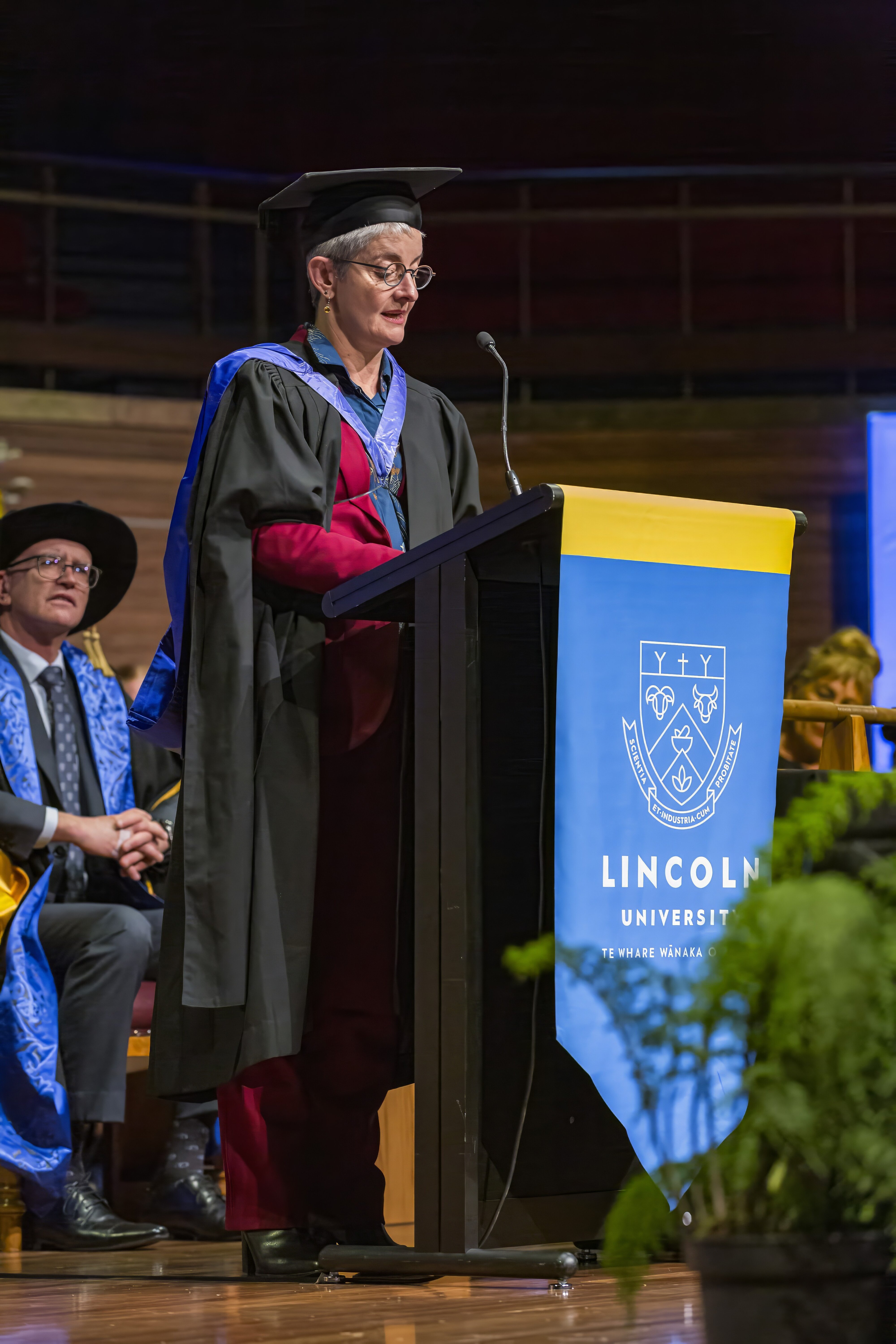 Penny Nelson, winner of the Bledisloe Medal, during the graduation ceremony, 2024 (04)
