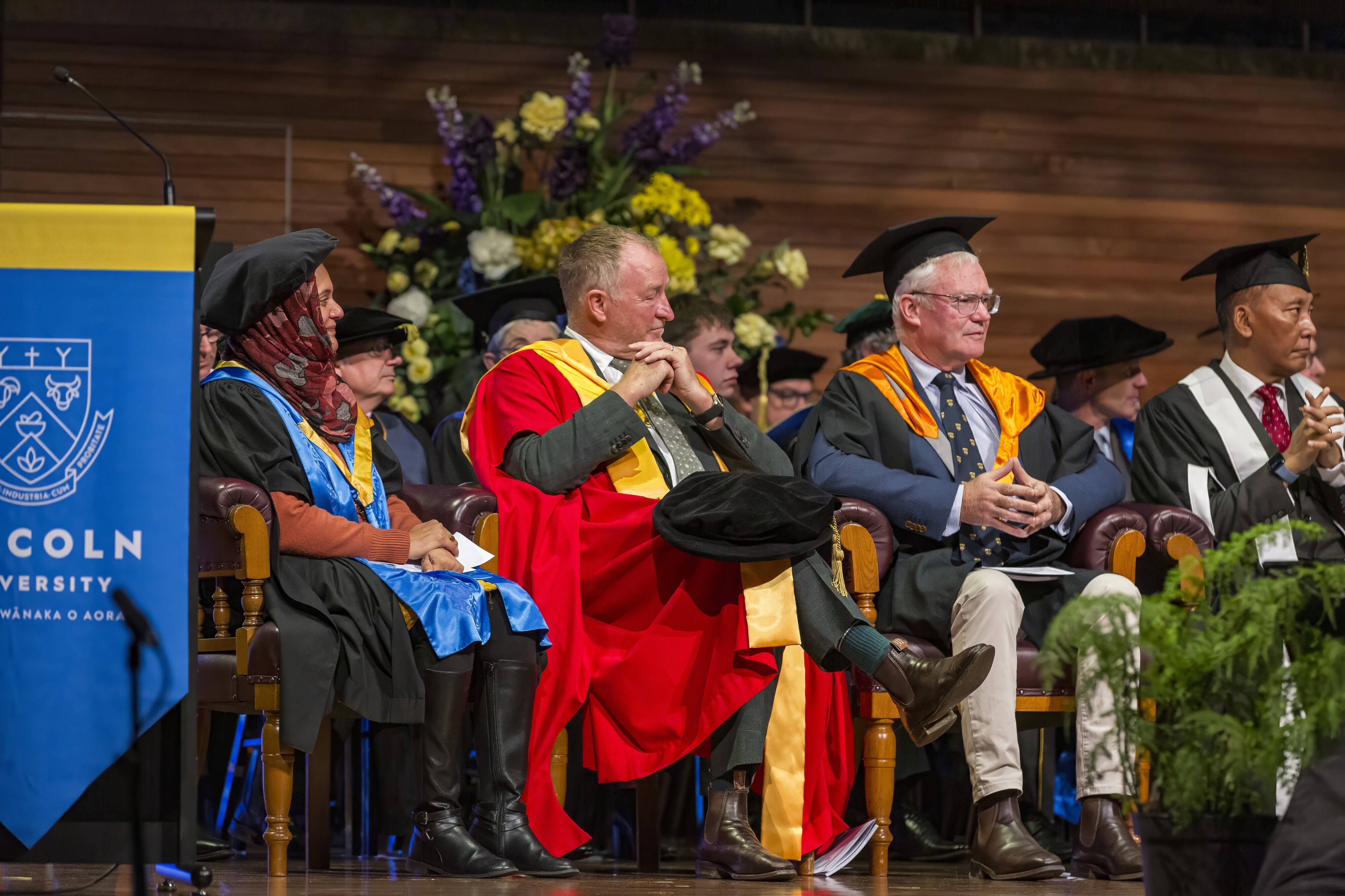 At the graduation ceremony, Stephen Mark Smith:
2024 Lincoln University graduation