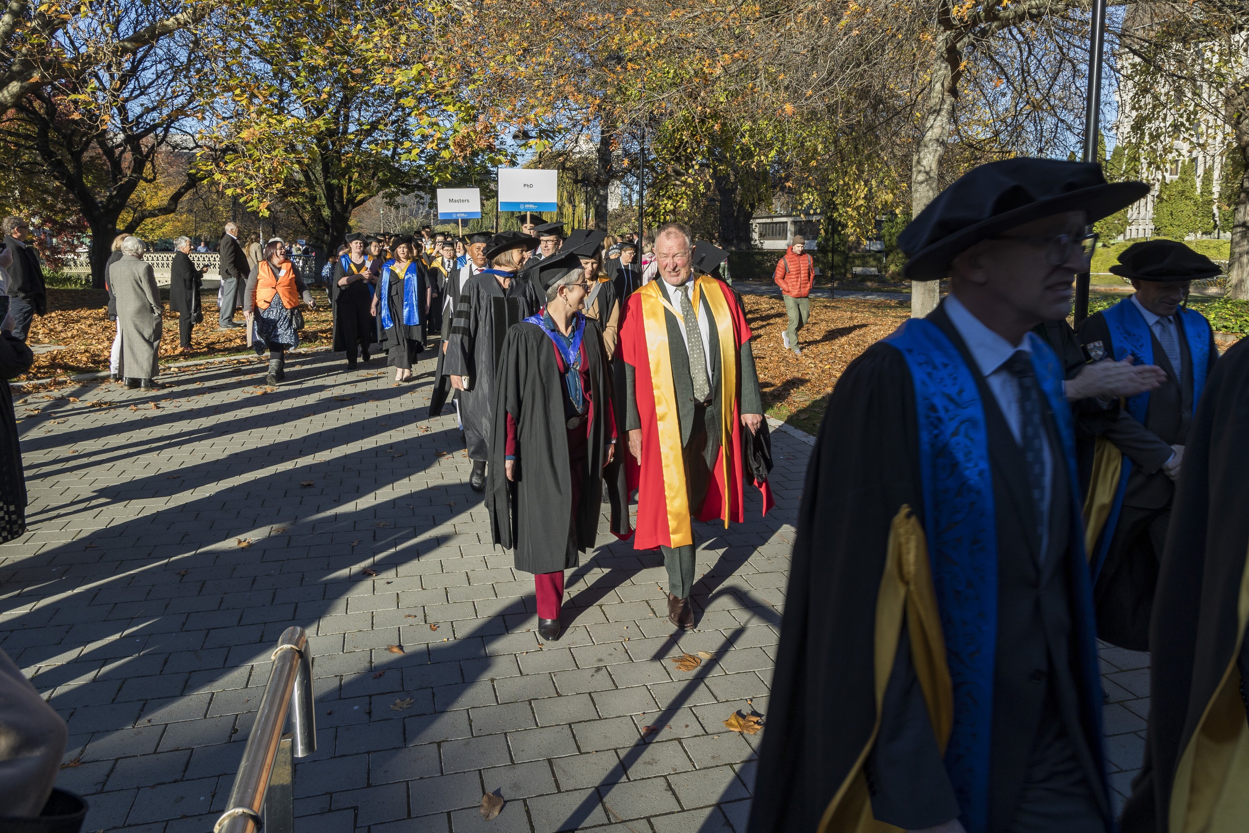 Steve Mark Smith during the graduation procession:
2024 Lincoln University graduation