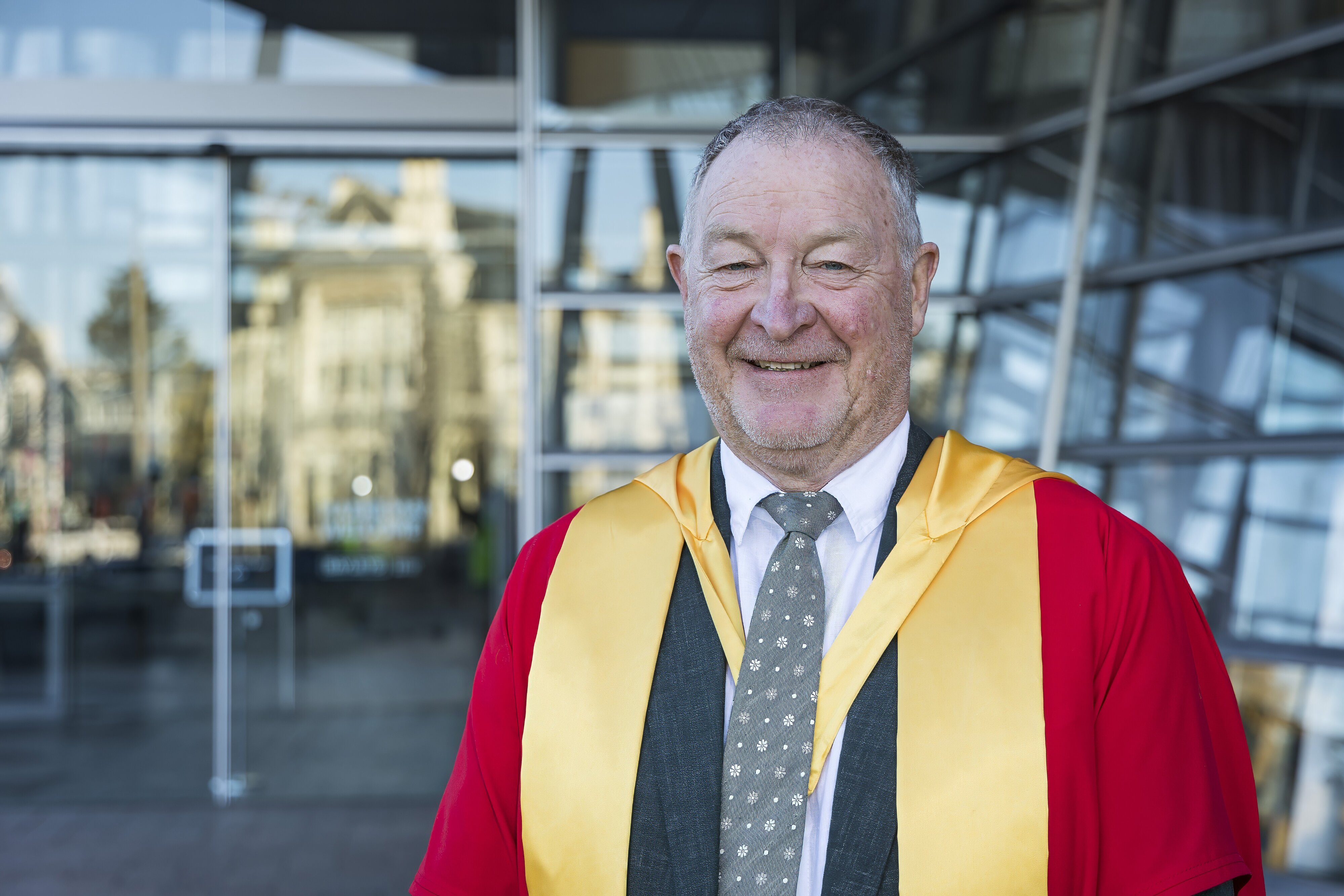 Stephen Mark Smith outside of the Christchurch Art Gallery:
2024 Lincoln University graduation
