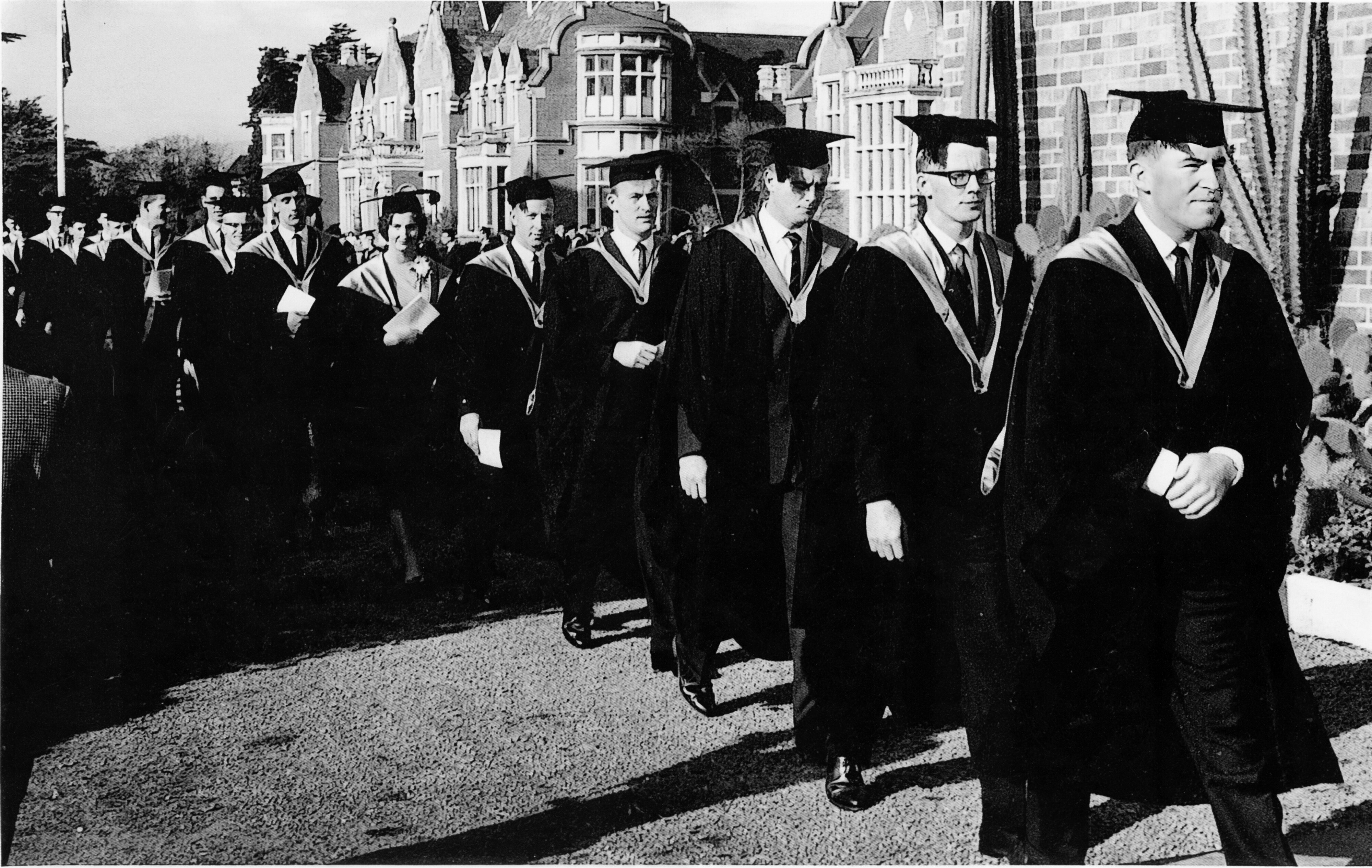 1964 BAgrSc Graduation procession