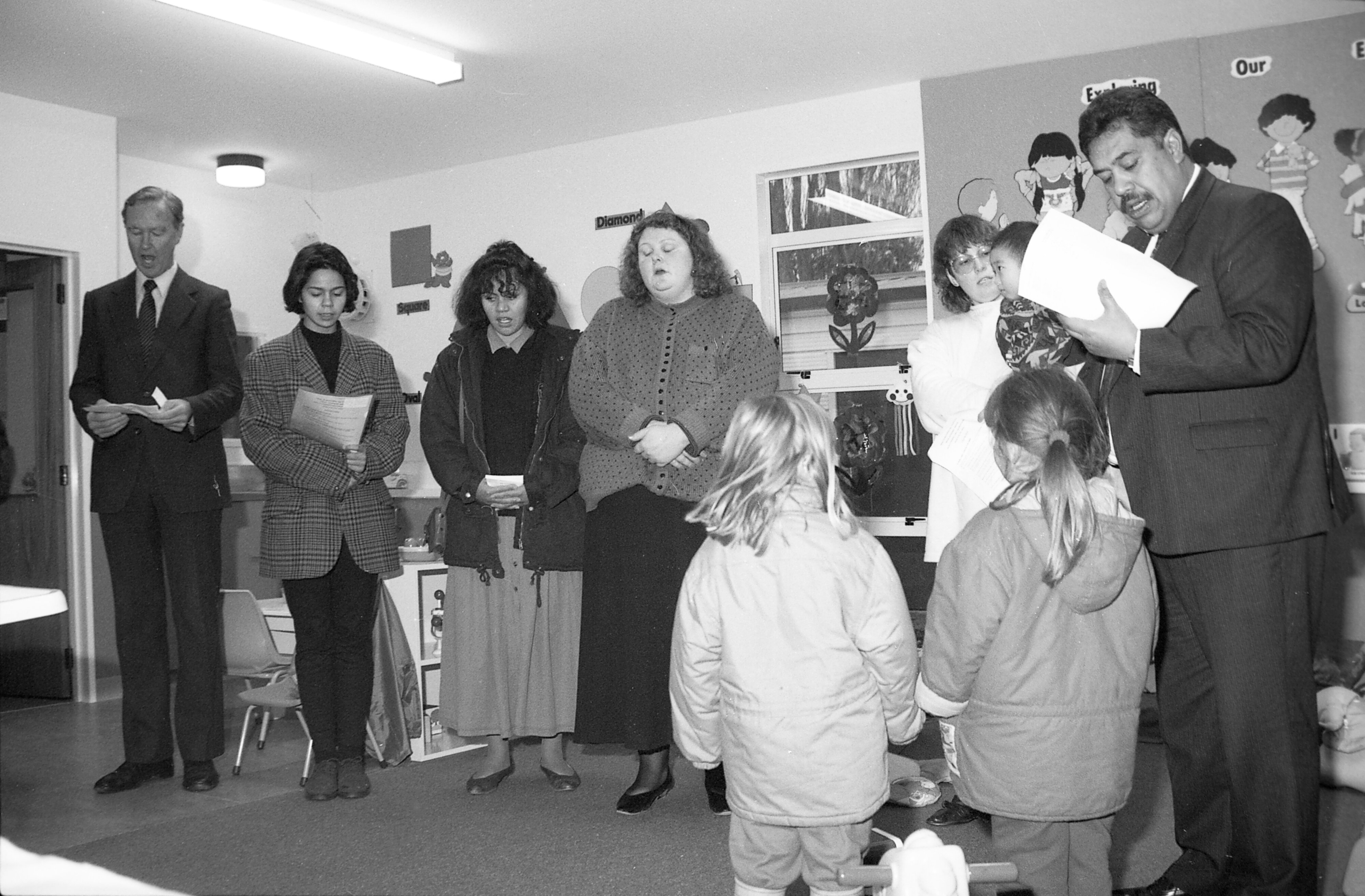 1994 Lincoln Childcare Centre official opening 08