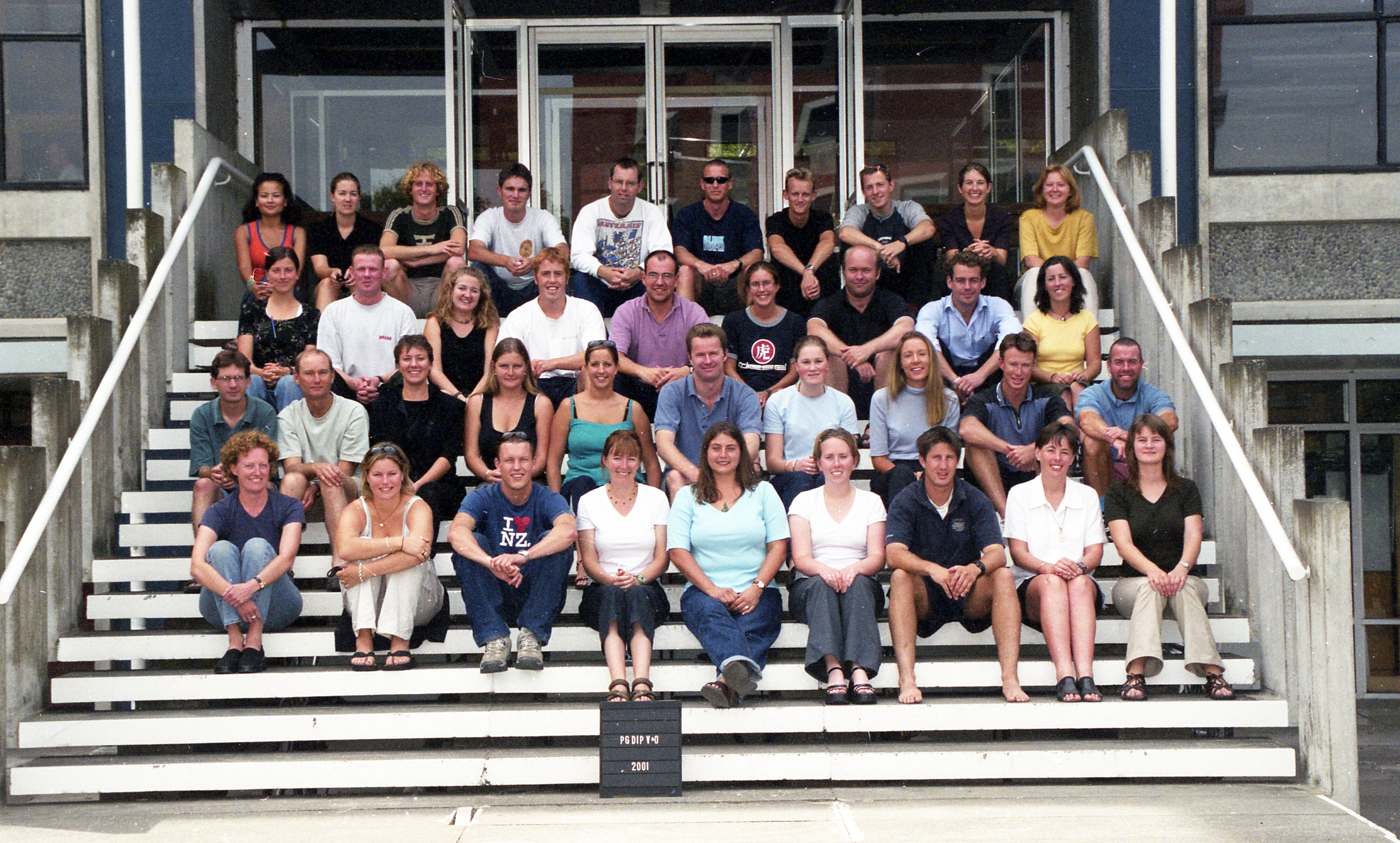 2001 PGDip V &amp; O
The Postgraduate Diploma in Viticulture and Oenology