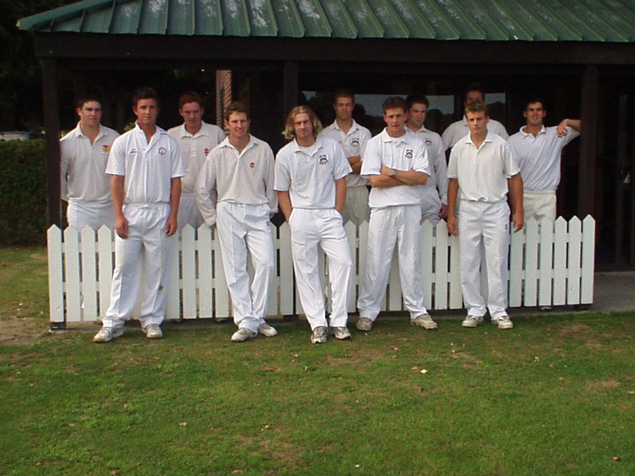 2003 Lincoln University sports scholars - Cricket Team