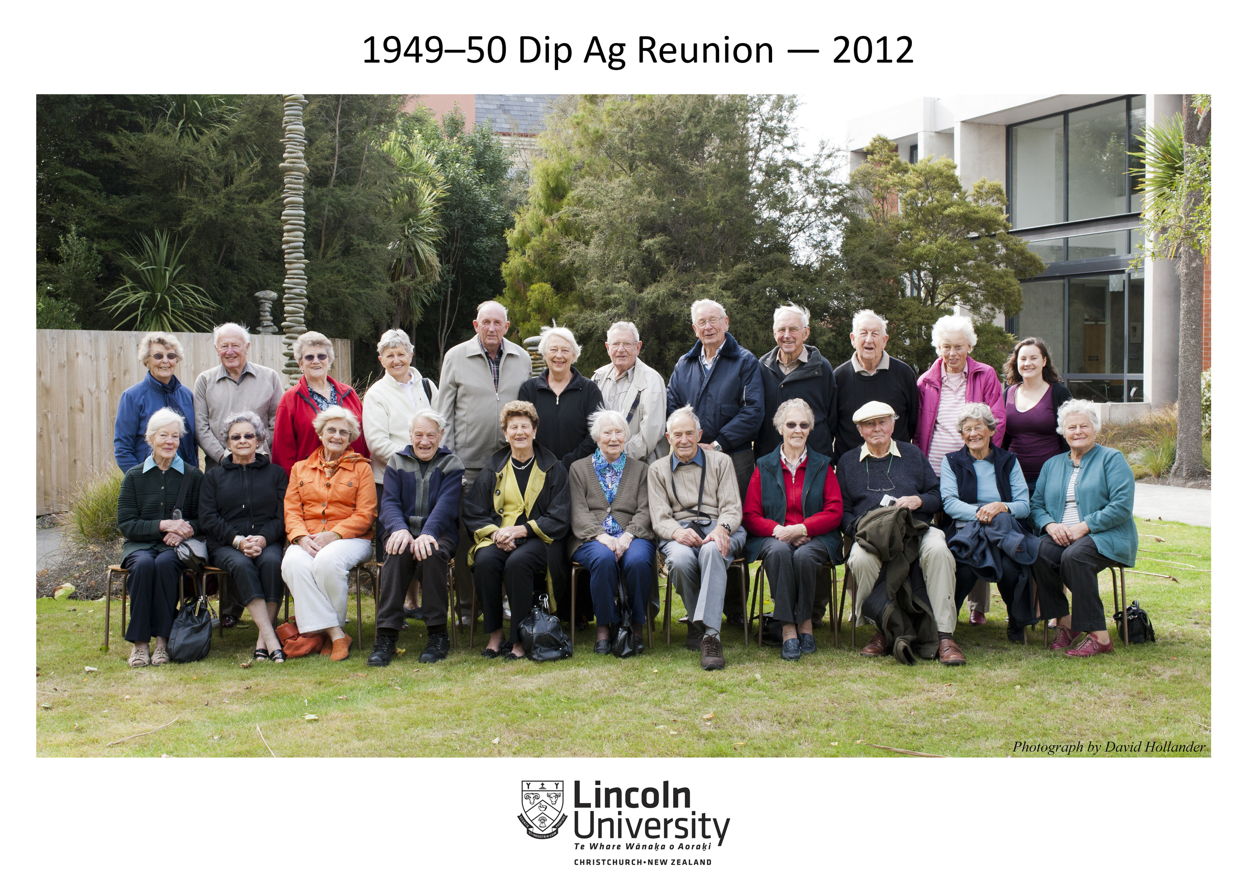 1949-50 DipAg Reunion with partners, March 2012