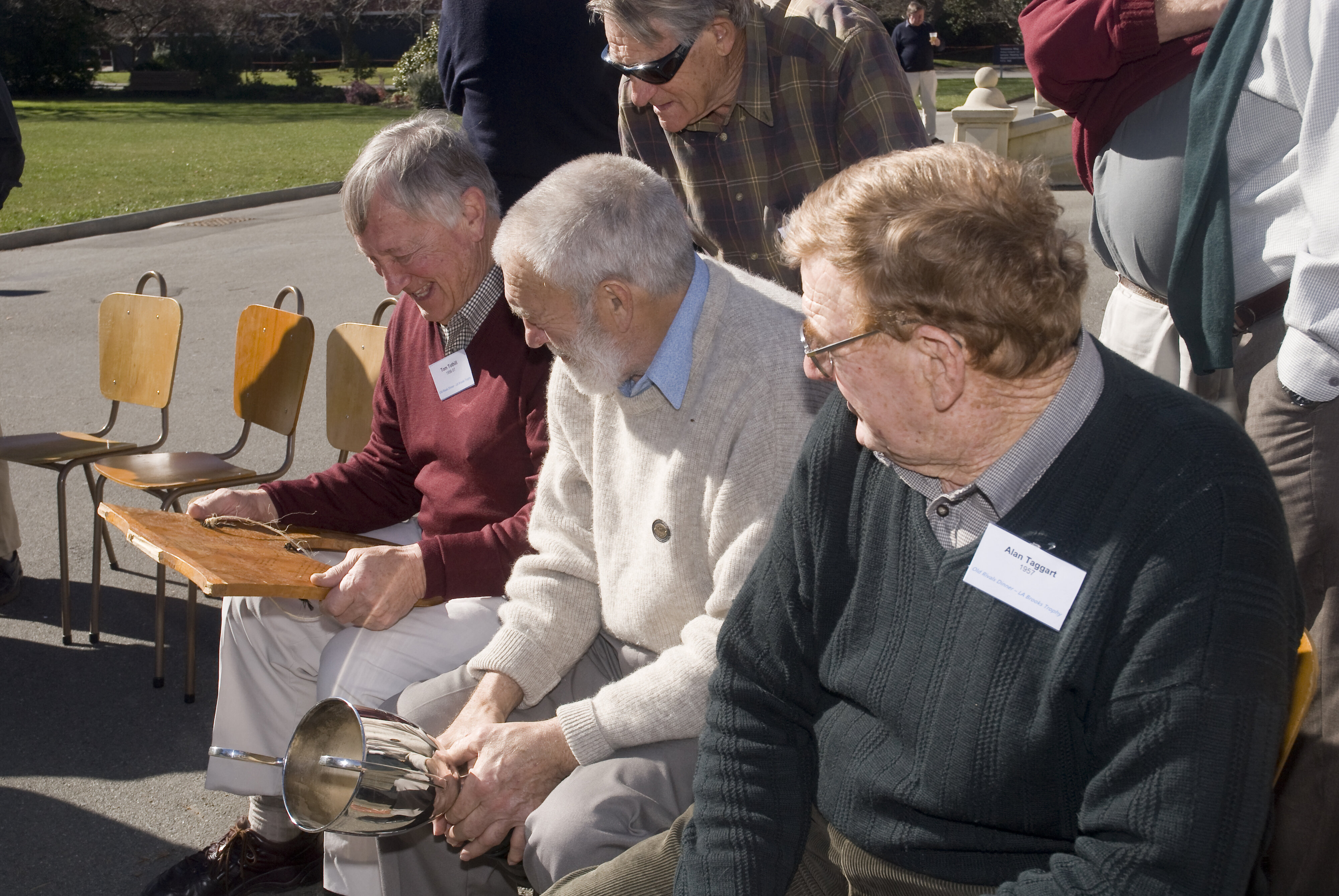1957 1st XV Reunion group, August 2007 03