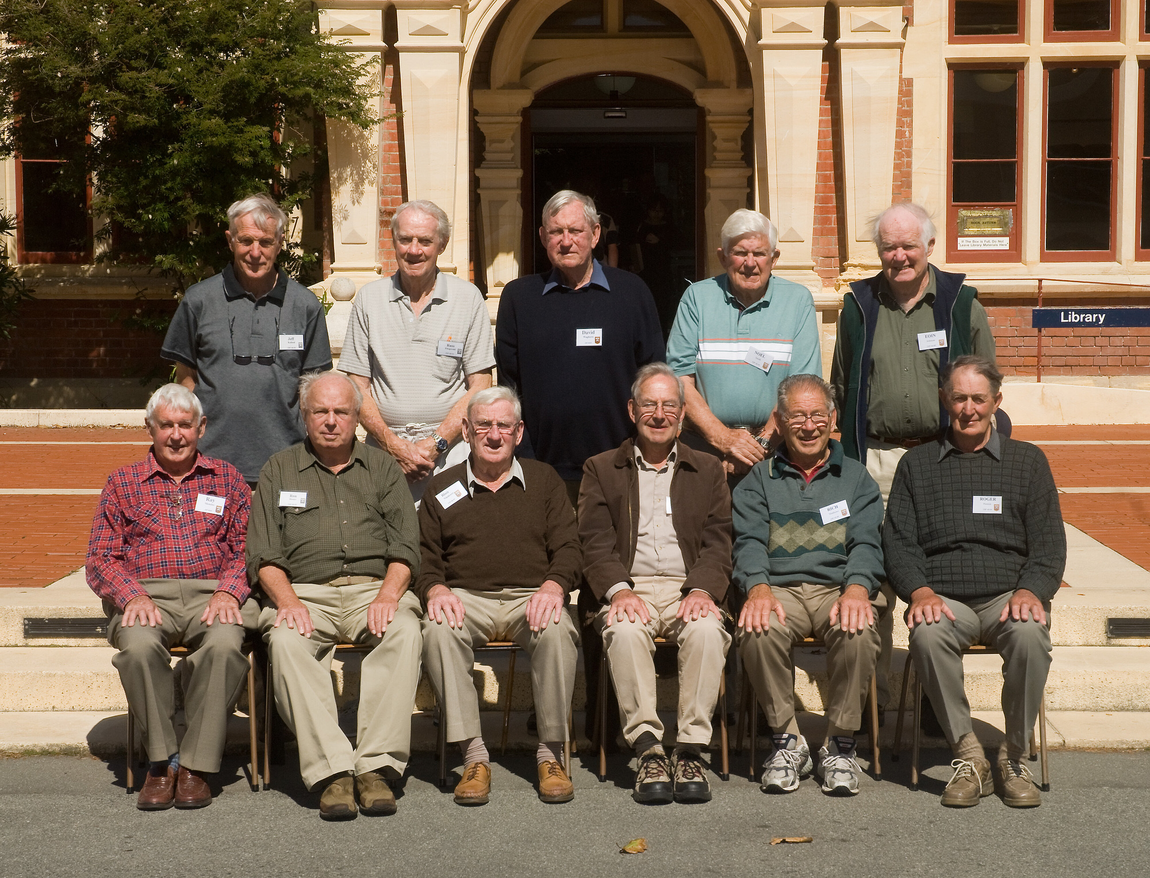 Late 1940s Reunion group B, March 2008