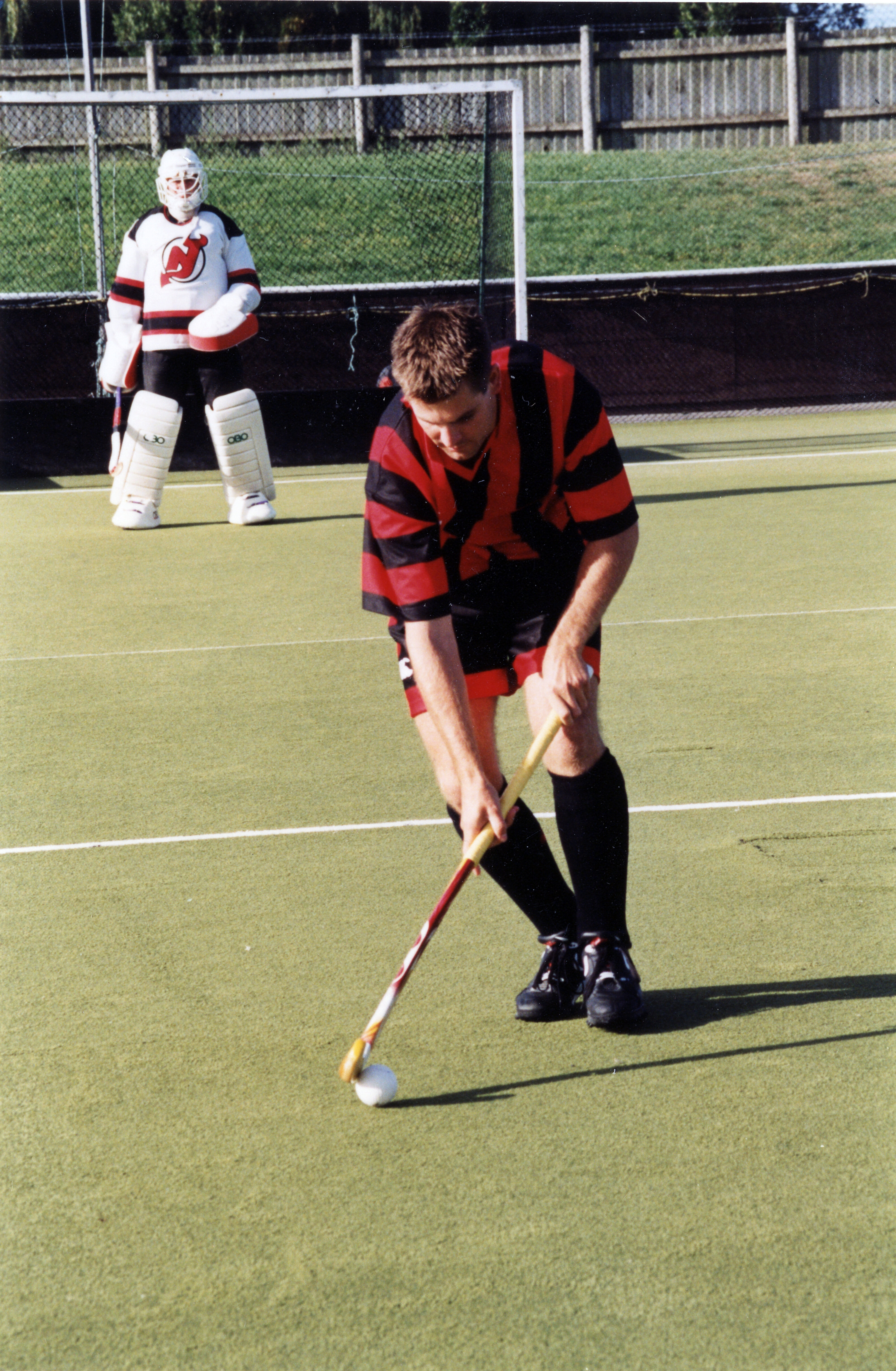 Andrew Timlin, field hockey player, 1 March 1999
