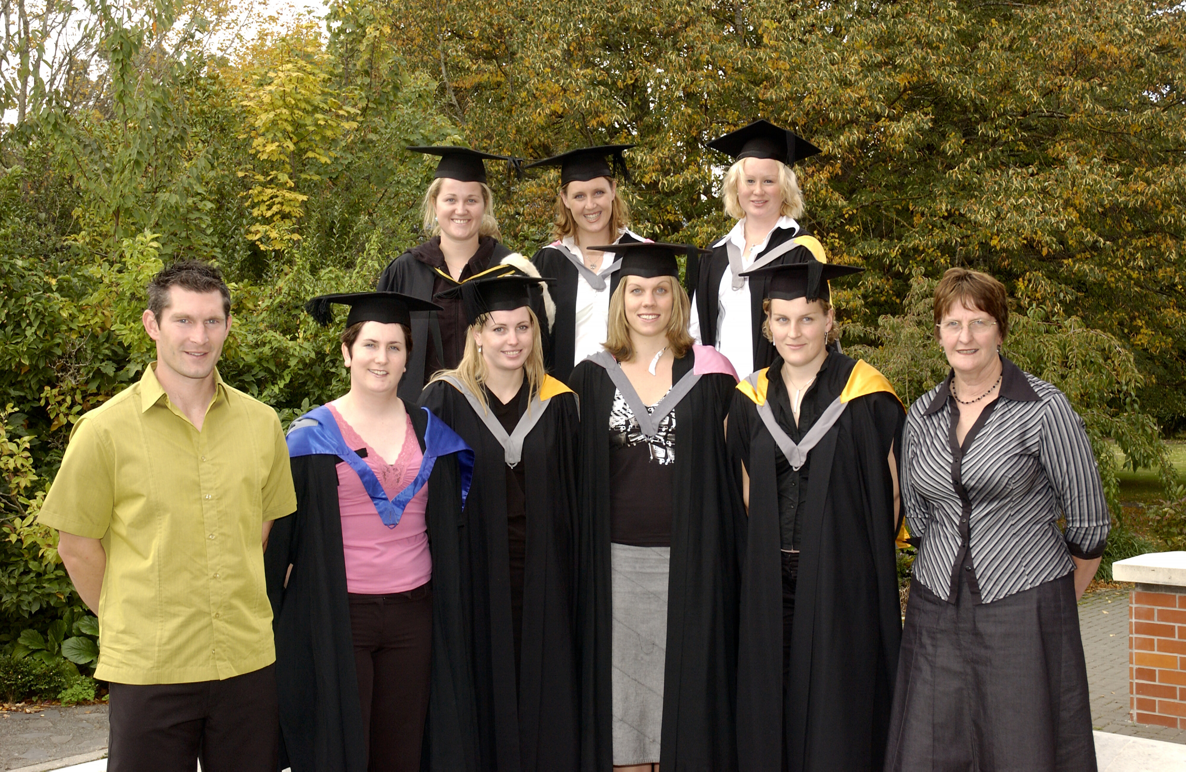 2005 Sports Scholars Graduation -  Netball Group