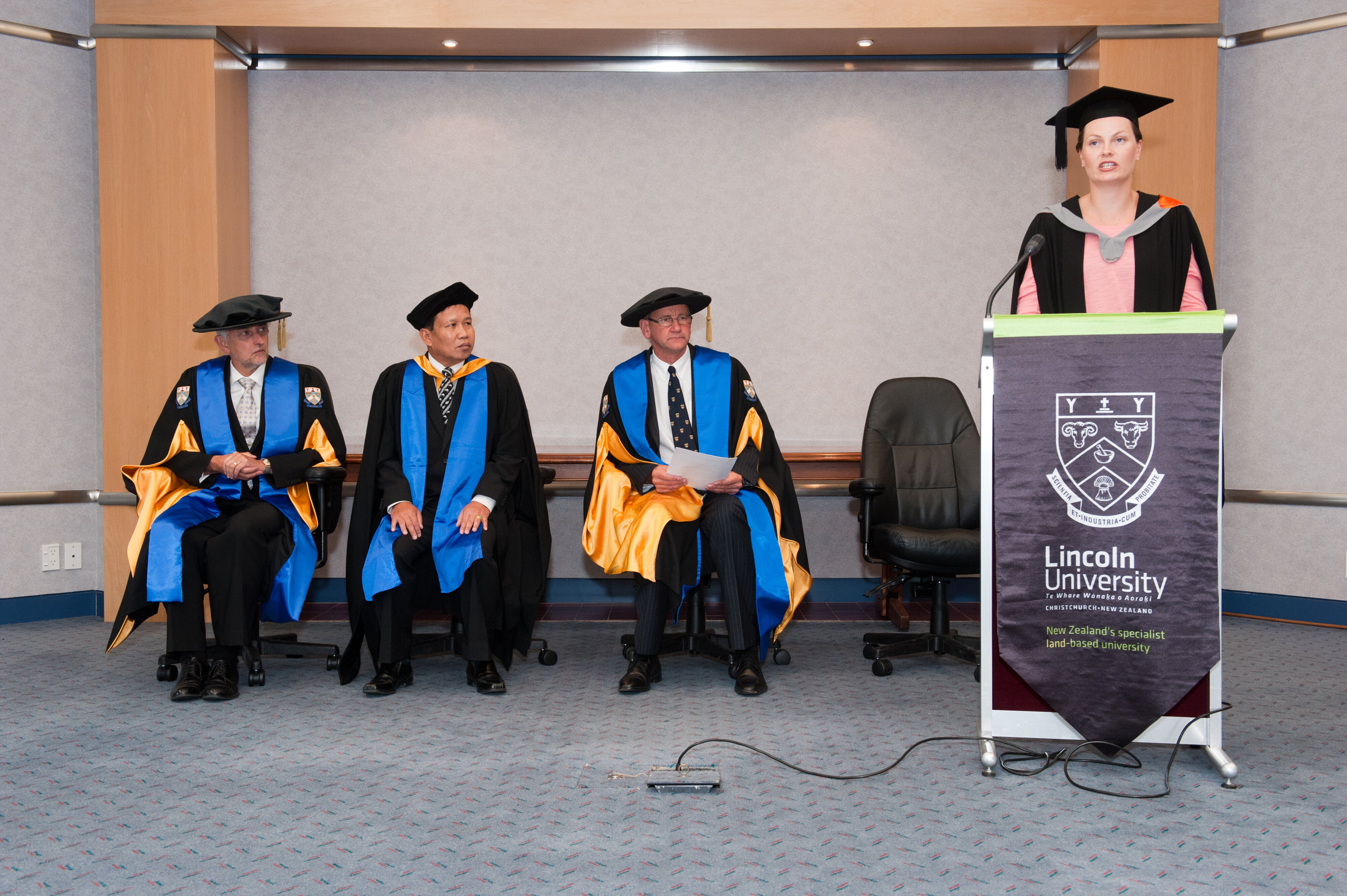 2013 LU Alumni International Medal Presentation 03