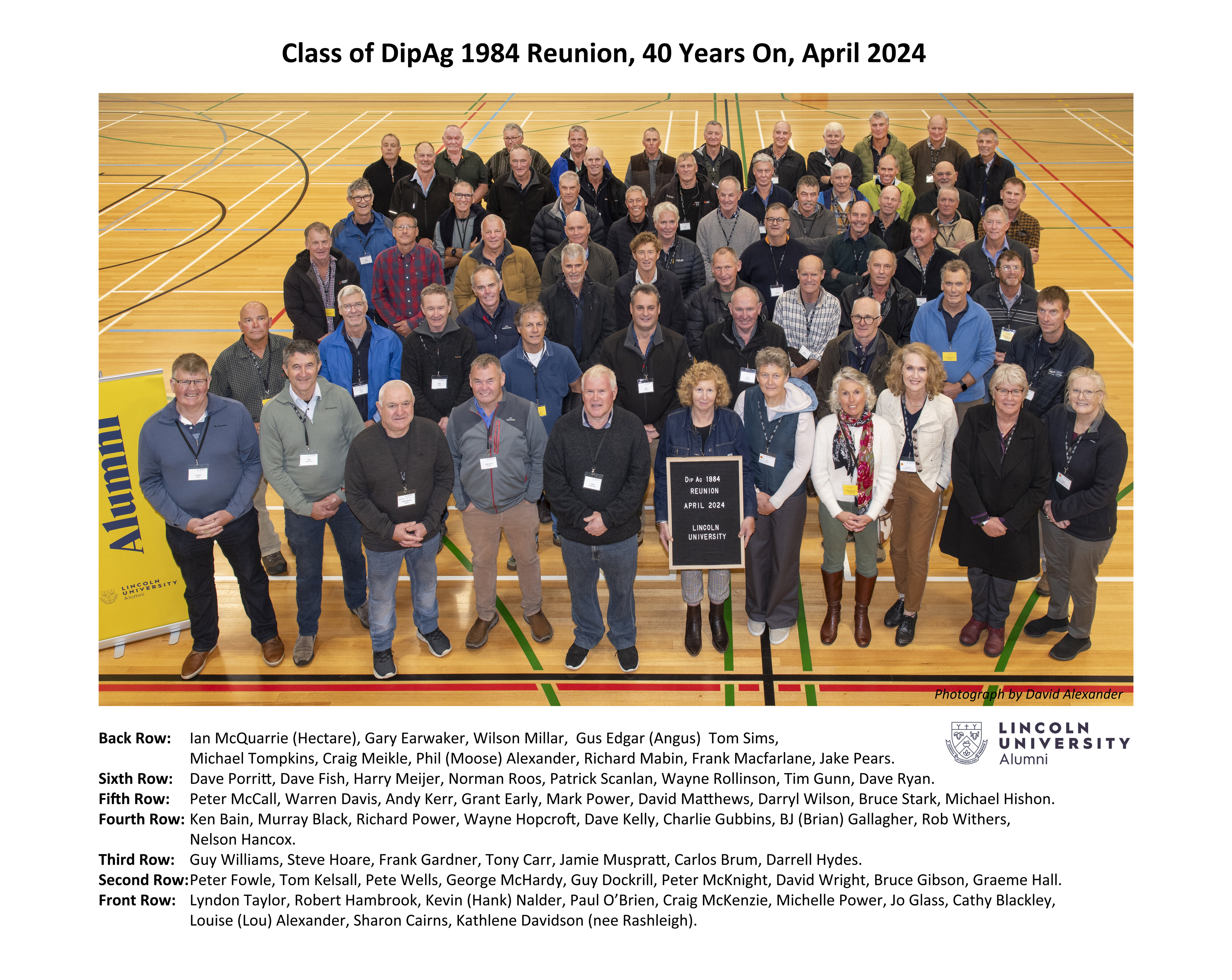 2024 Reunion DipAg 1984 Group Photo 2
