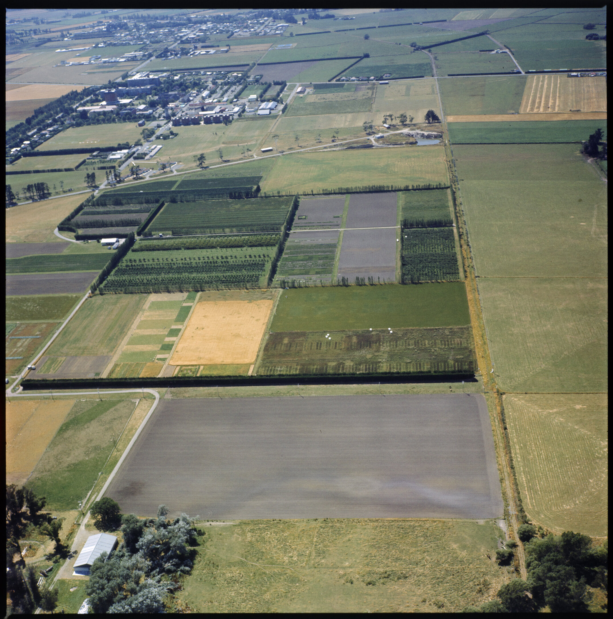 Lincoln College aerials, 1977 (04)